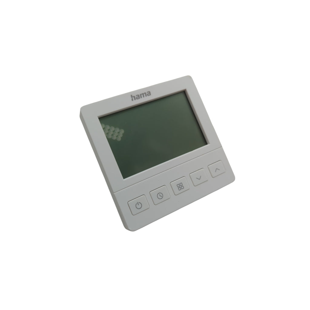 Hama Raumthermostat Fußbodenheizung Unterputz LCD App Steuerung