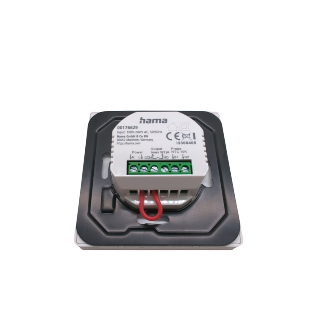 Hama Raumthermostat Fußbodenheizung Unterputz LCD App Steuerung
