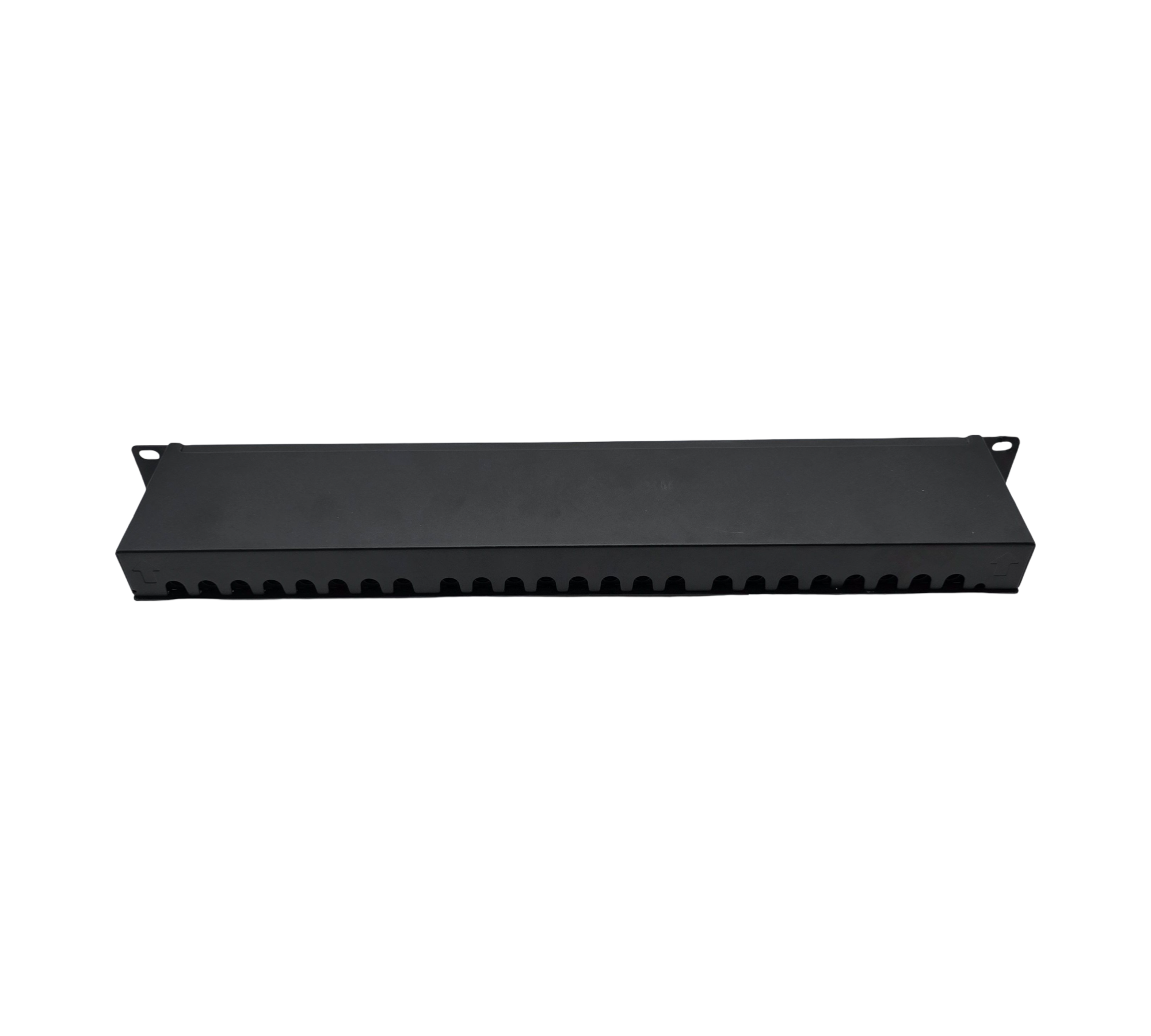 DIGITUS Patchpanel 19 Zoll Cat6A 24 Port RJ45 LSA 1HE Schwarz
