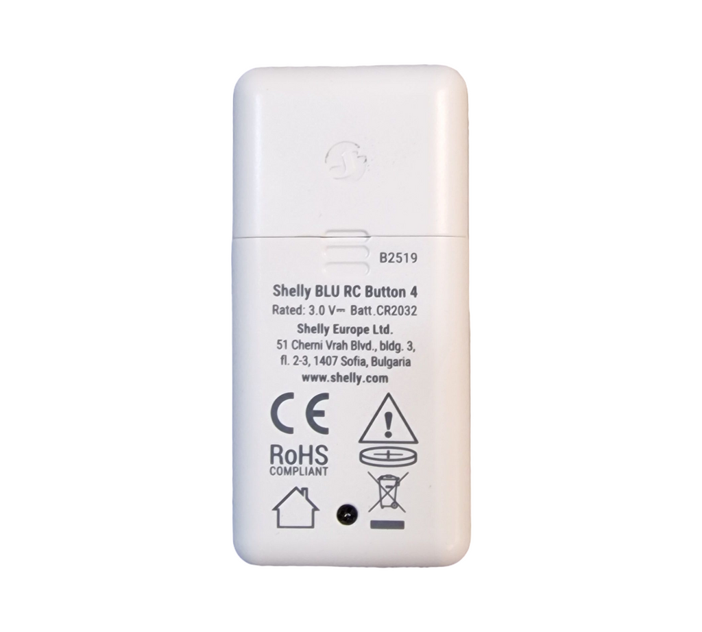 Shelly Shutter 2 Stück BLU RC Button 4 Bundle Rolladenschalter 4A