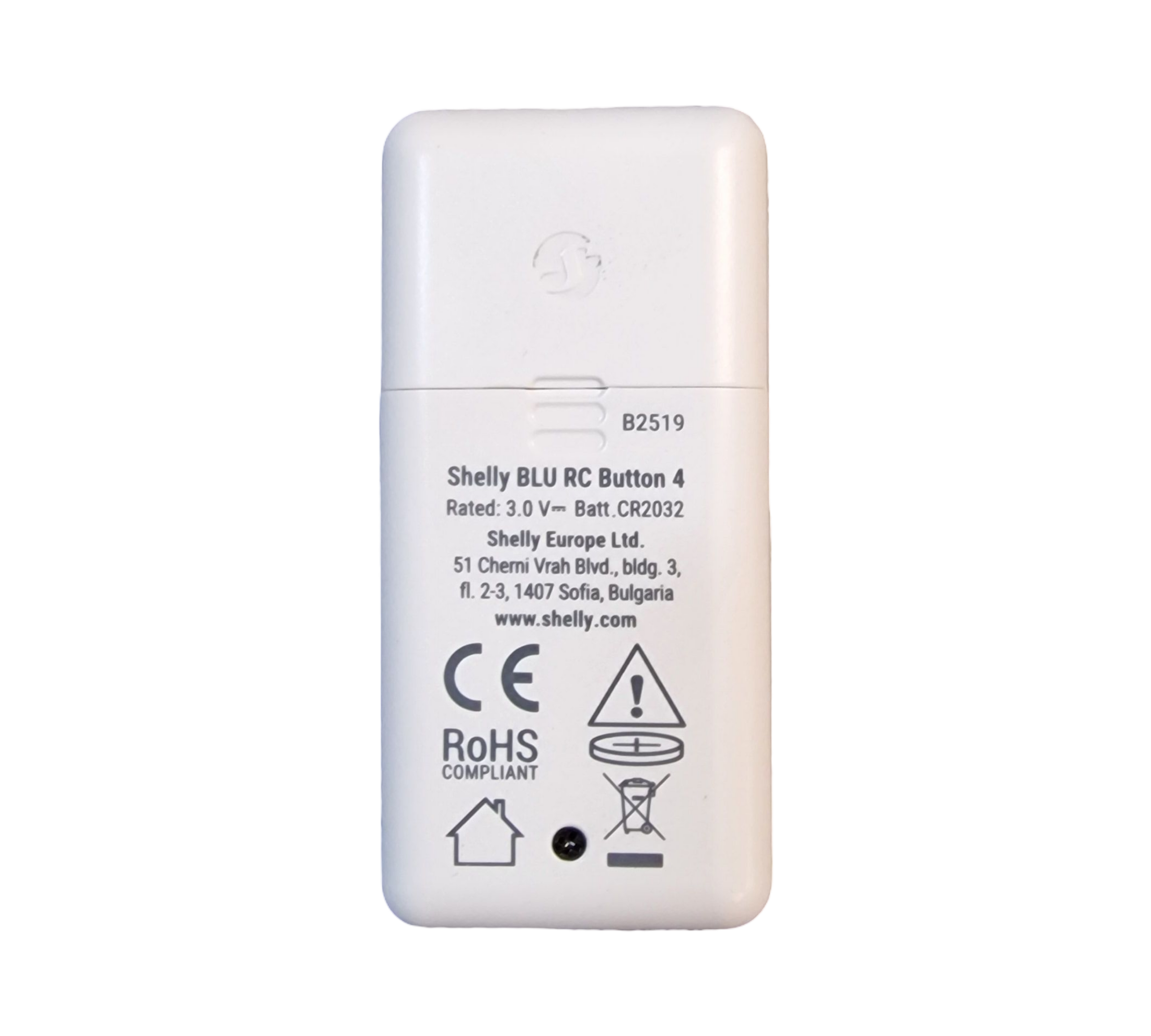 Shelly Shutter 2 Stück BLU RC Button 4 Bundle Rolladenschalter 4A