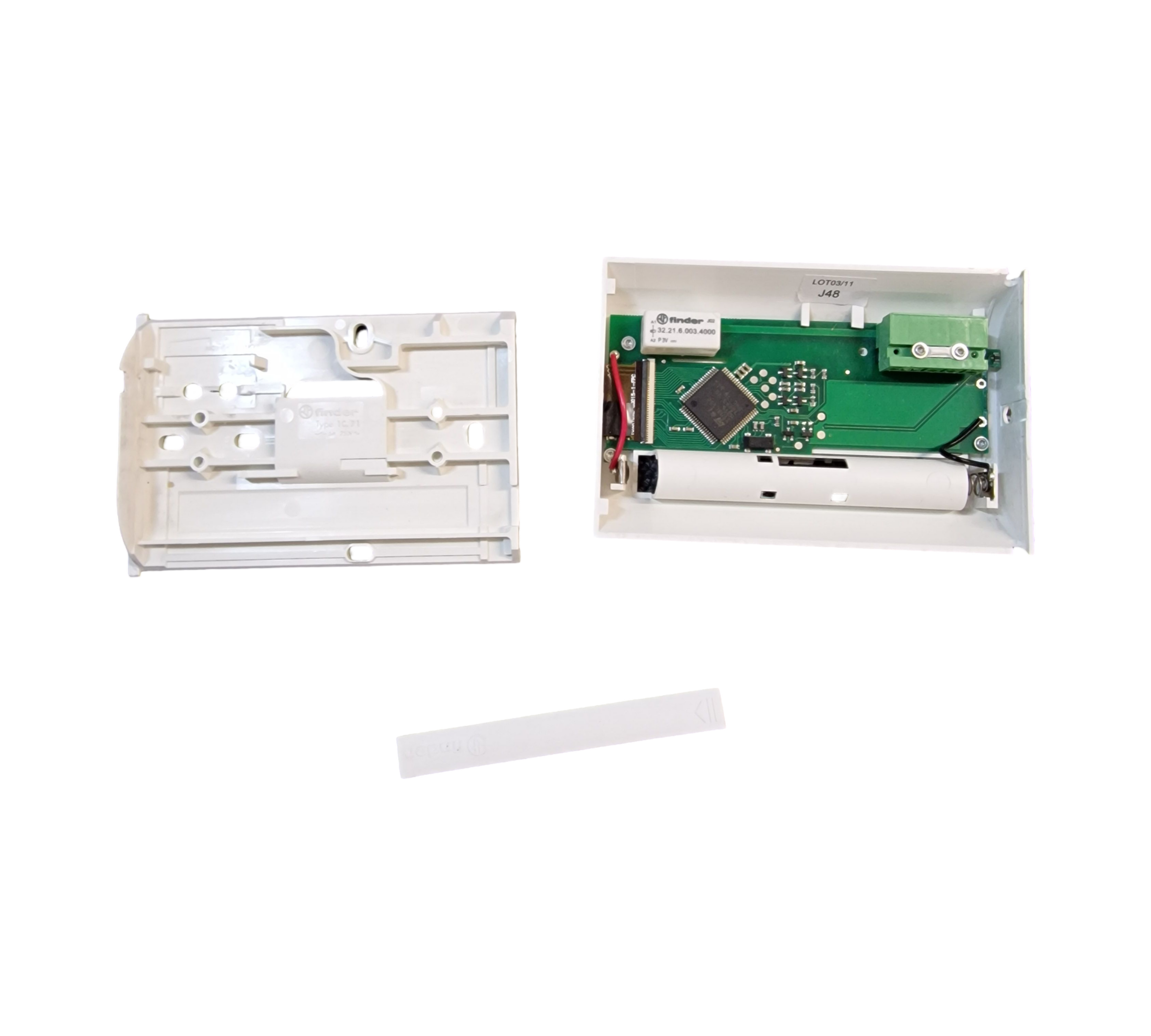 Finder 1C7190030007 Touch Basic Chronothermostat Wall Mount
