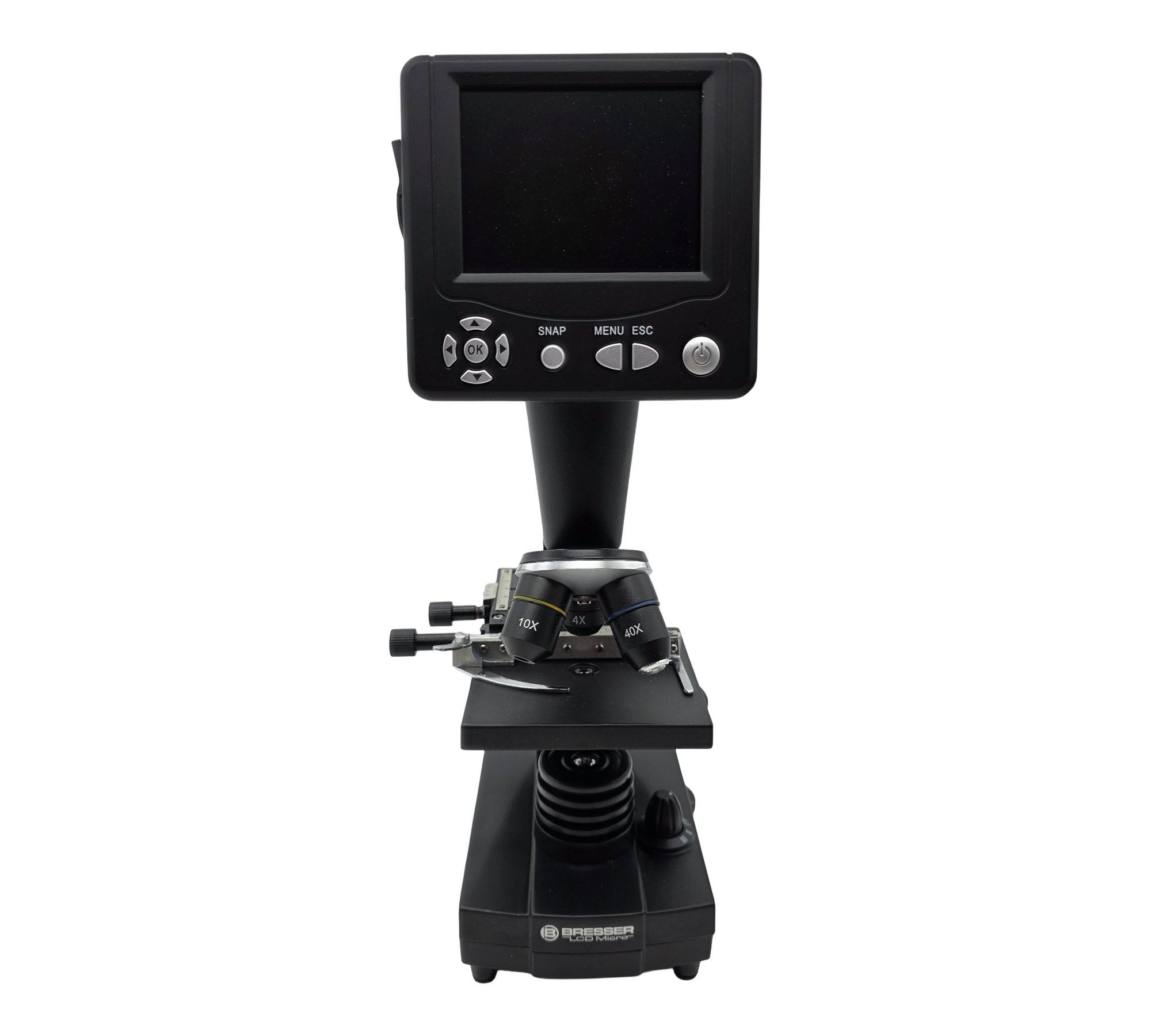 Bresser LCD-Mikroskop Durchlicht Auflicht 50x-500x 5MP 3,5 Zoll