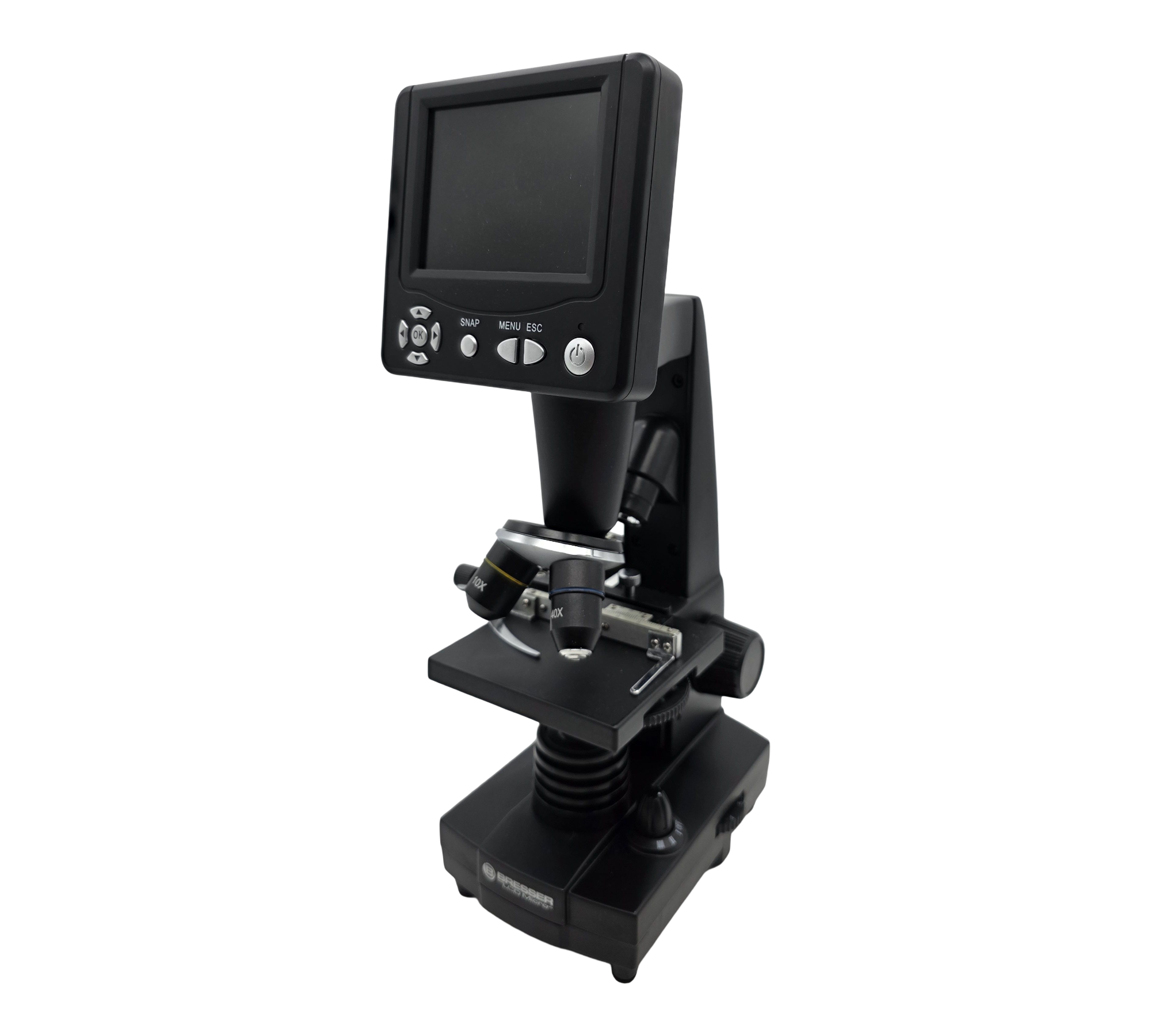 Bresser LCD-Mikroskop Durchlicht Auflicht 50x-500x 5MP 3,5 Zoll