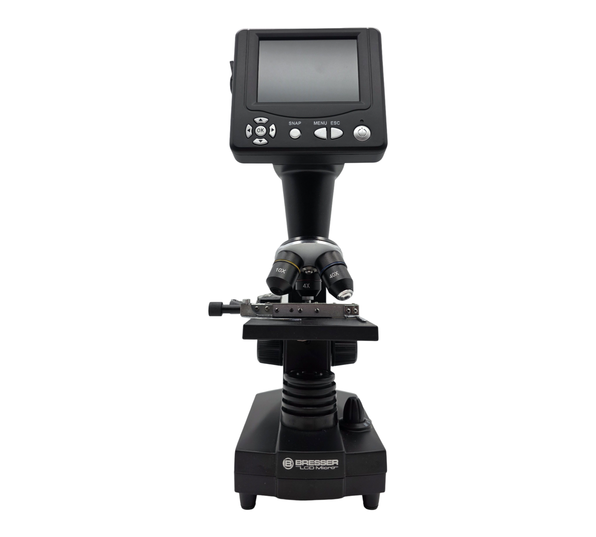Bresser LCD-Mikroskop Durchlicht Auflicht 50x-500x 5MP 3,5 Zoll