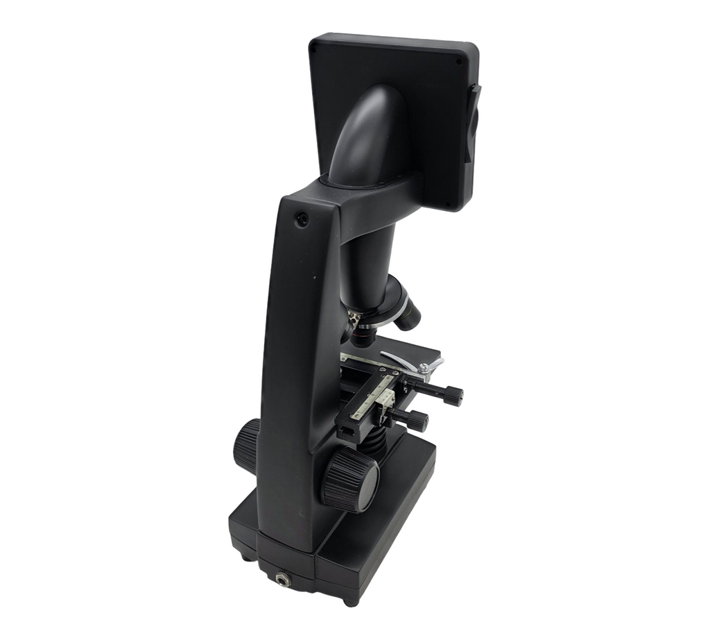 Bresser LCD-Mikroskop Durchlicht Auflicht 50x-500x 5MP 3,5 Zoll