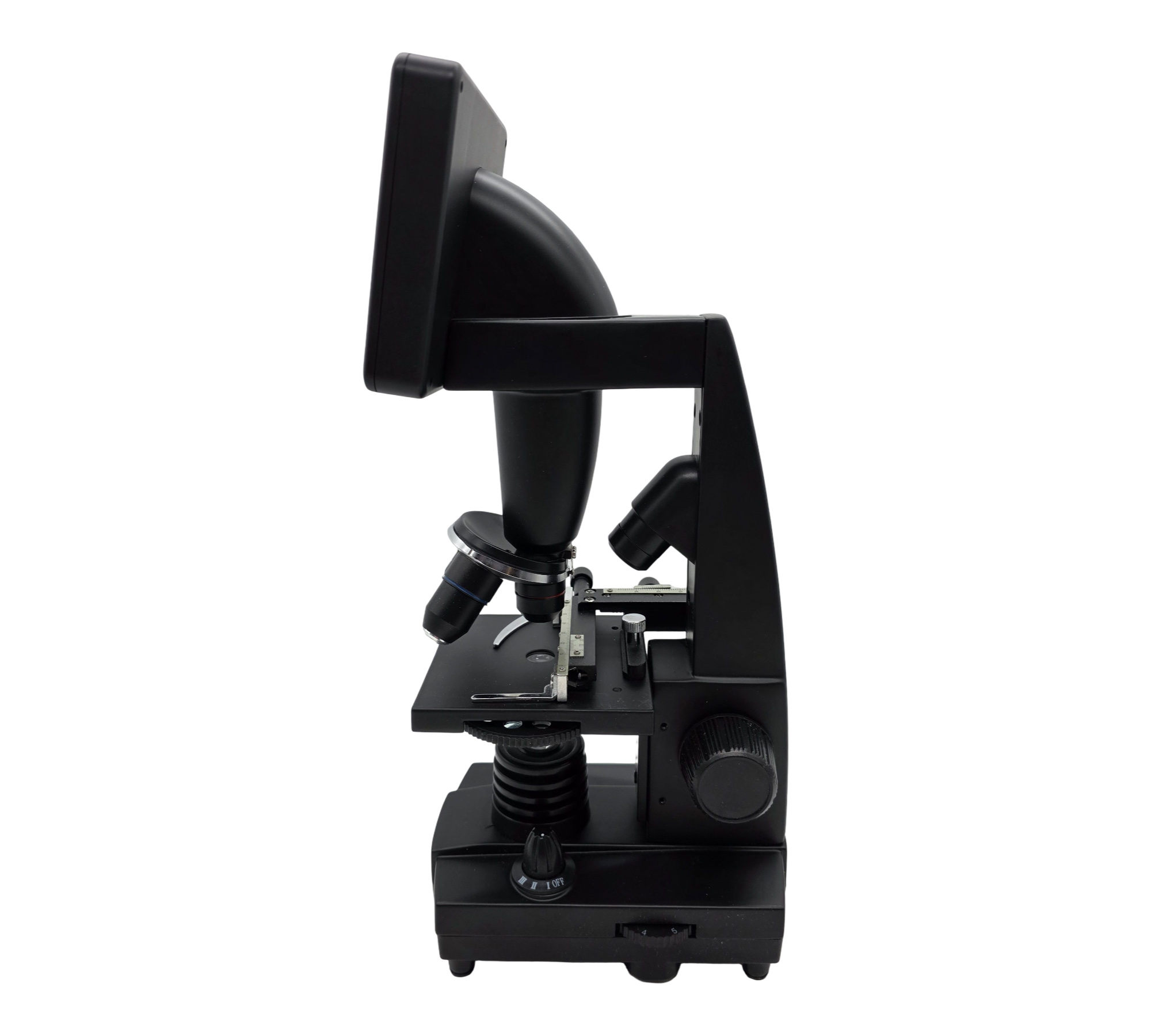 Bresser LCD-Mikroskop Durchlicht Auflicht 50x-500x 5MP 3,5 Zoll