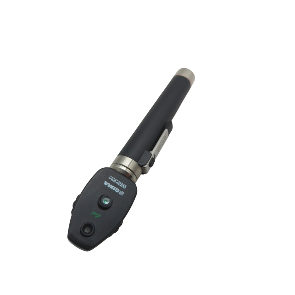 GIMA 31582 Sigma LED F.O. Ophthalmoscope Rechargeable Handle Black
