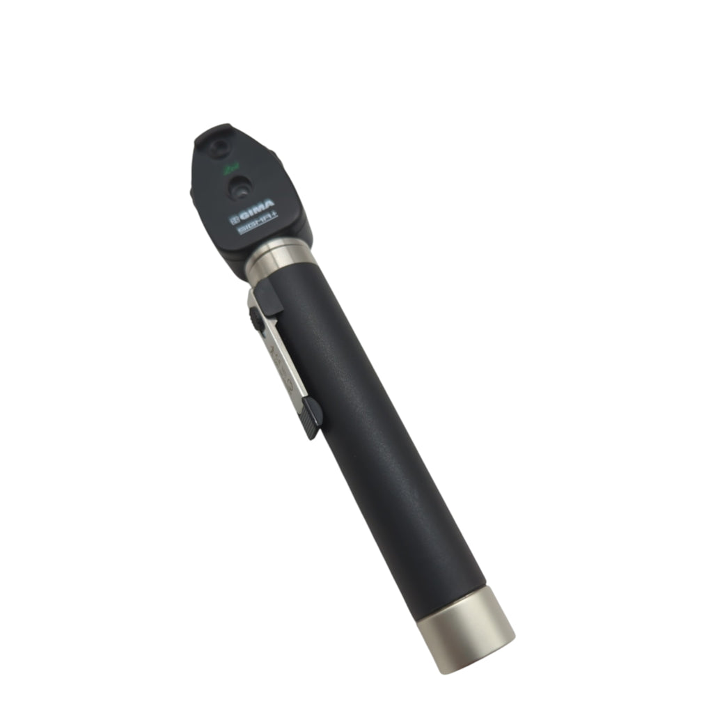 GIMA 31582 Sigma LED F.O. Ophthalmoscope Rechargeable Handle Black