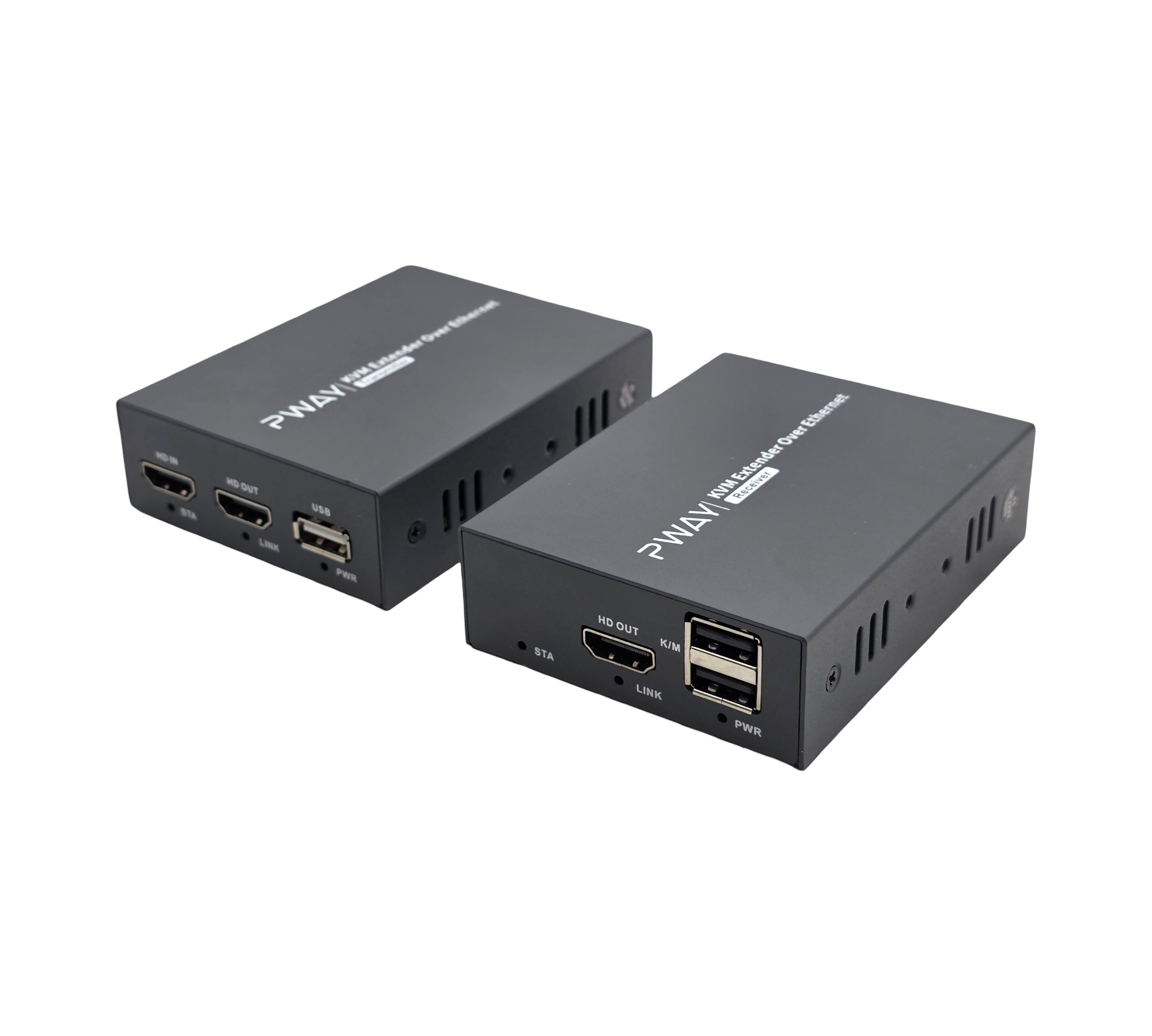PW-DT252K HDMI KVM USB Extender 150m Cat5e Cat6 Cat7 TCP/IP