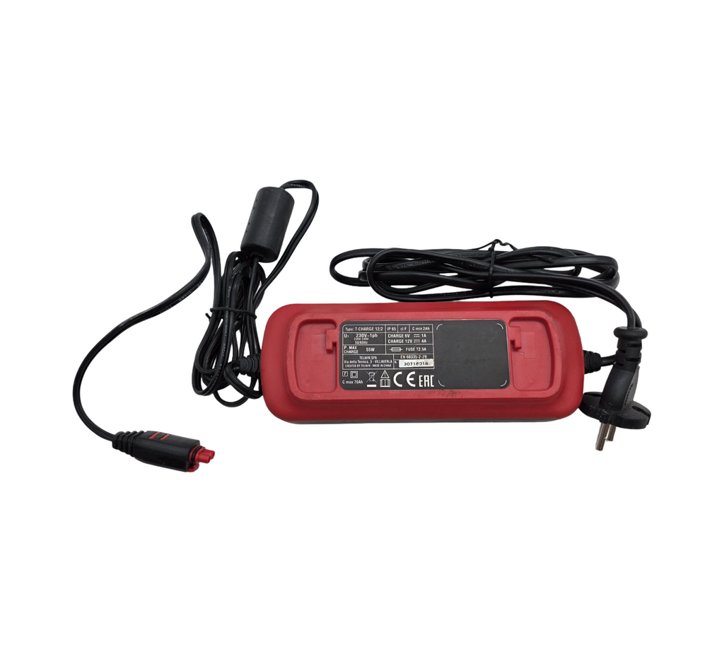 Telwin 807567 T-Charge 12 Ladegerät Erhaltungsgerät 6/12V Rot