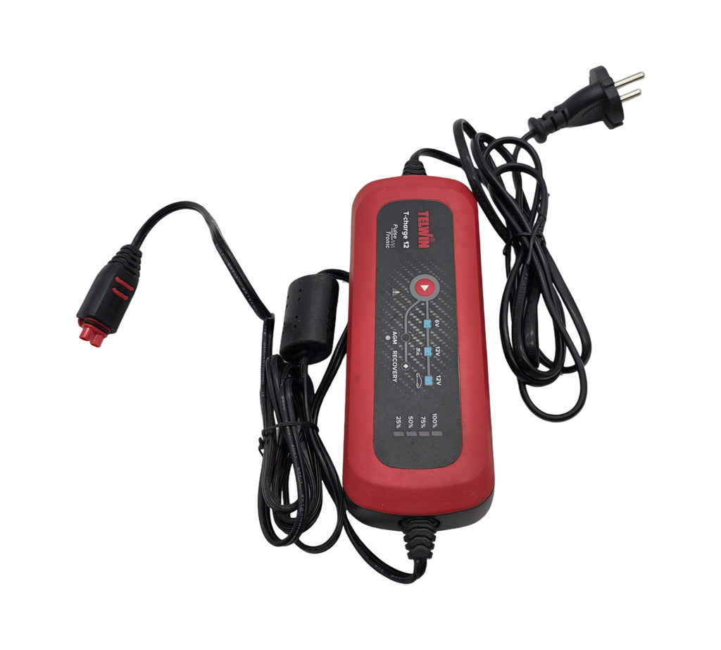 Telwin 807567 T-Charge 12 Ladegerät Erhaltungsgerät 6/12V Rot