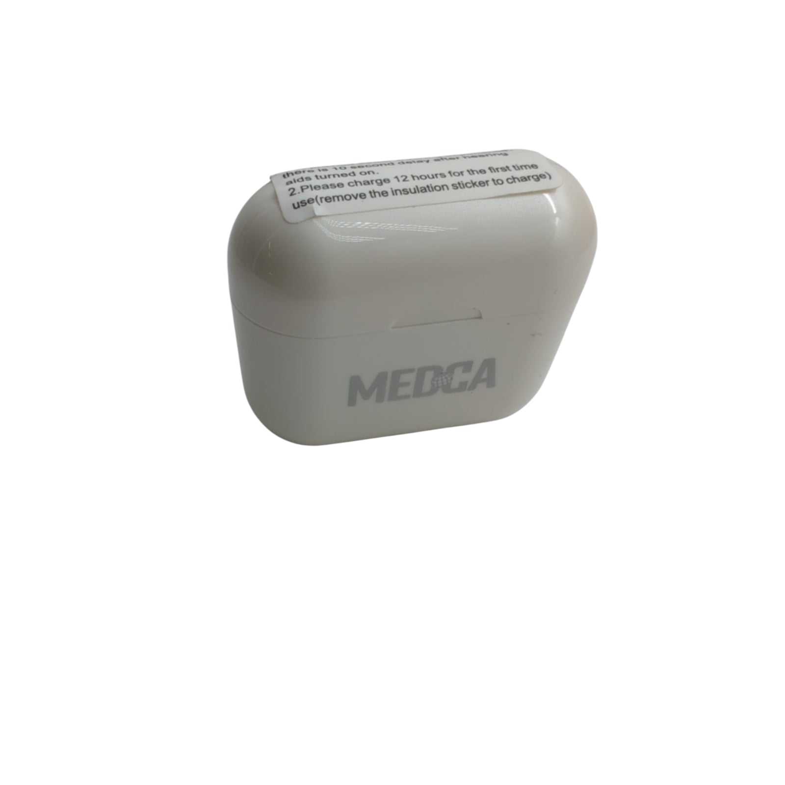MEDca Hörgeräte Paar mit Display Akku lange Laufzeit