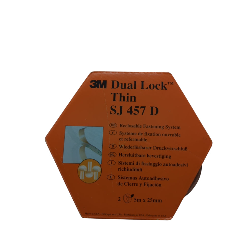 3M Dual Lock SJ457D Reclosable Fastener Flat