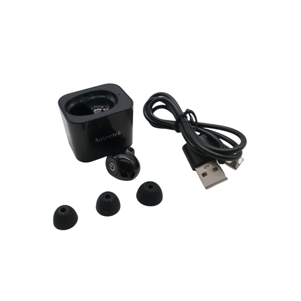 Invisible In-Ear Hearing Amplifier for Adults 2g One-Button Operation