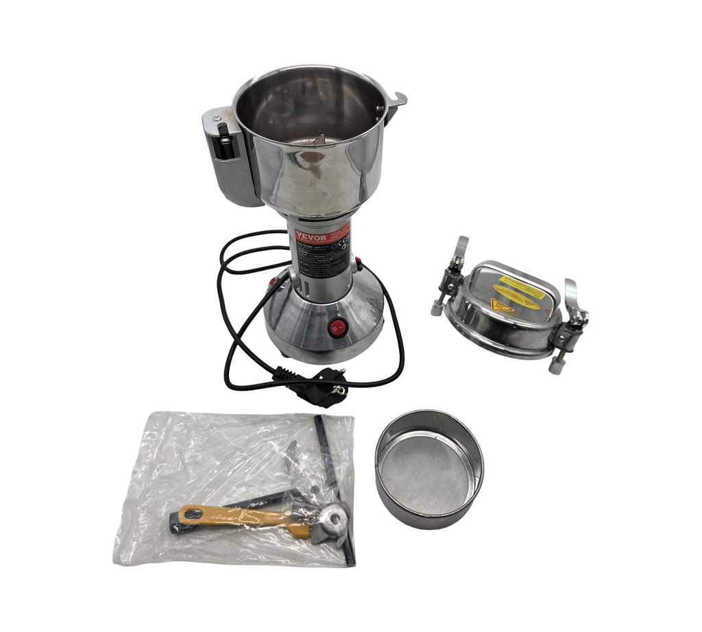 VEVOR Grain Mill Spice Grinder Stainless Steel 850W Pulverizer Machine
