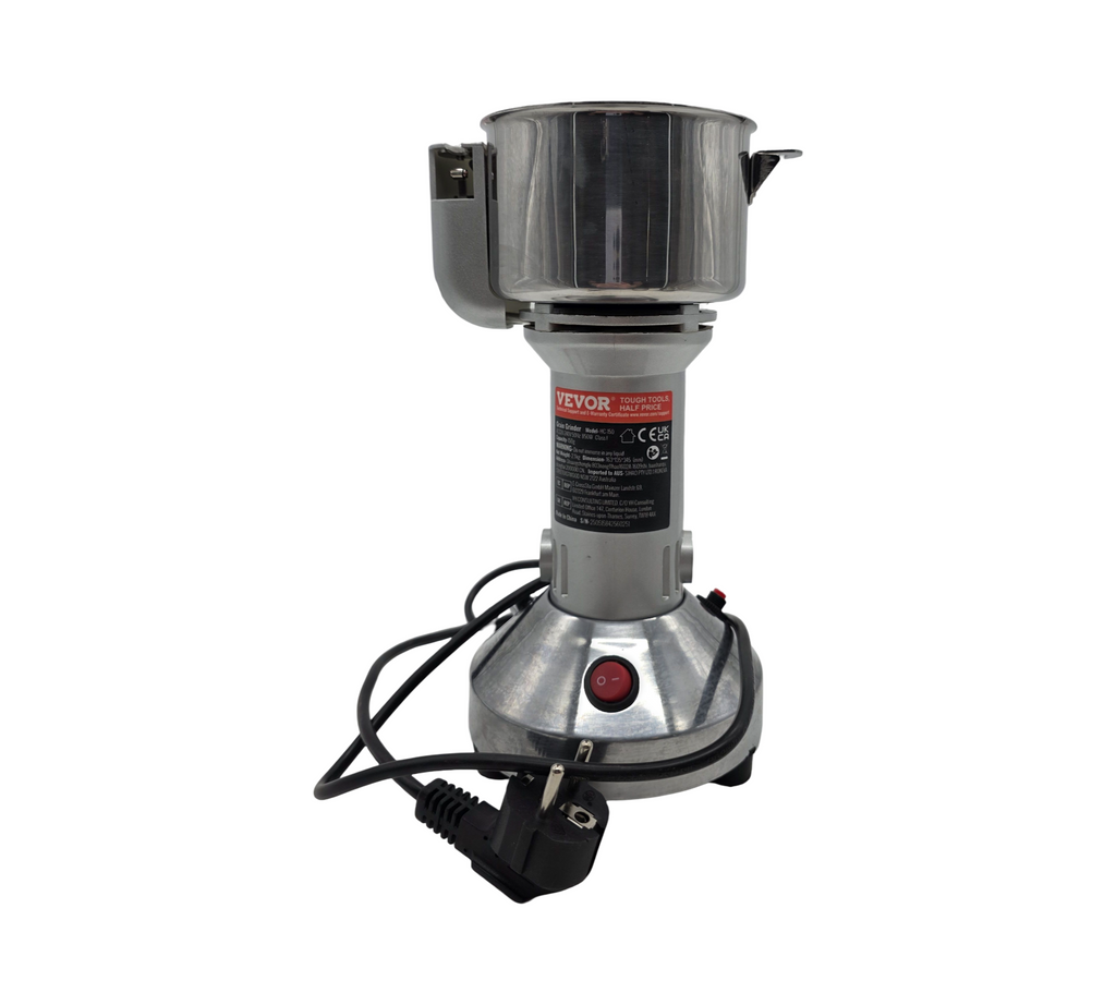 VEVOR Grain Mill Spice Grinder Stainless Steel 850W Pulverizer Machine
