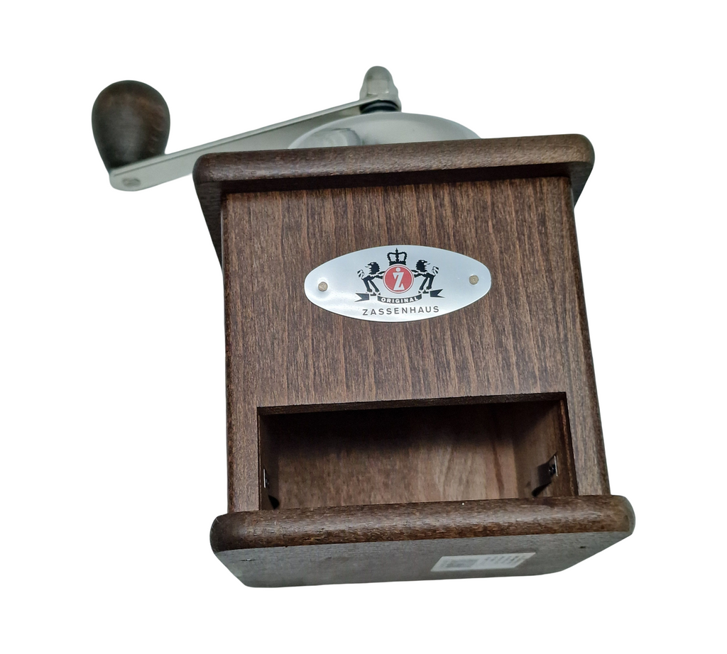 Zassenhaus Brasilia Kaffeemühle Holz 20x12,5x12 cm Dunkel