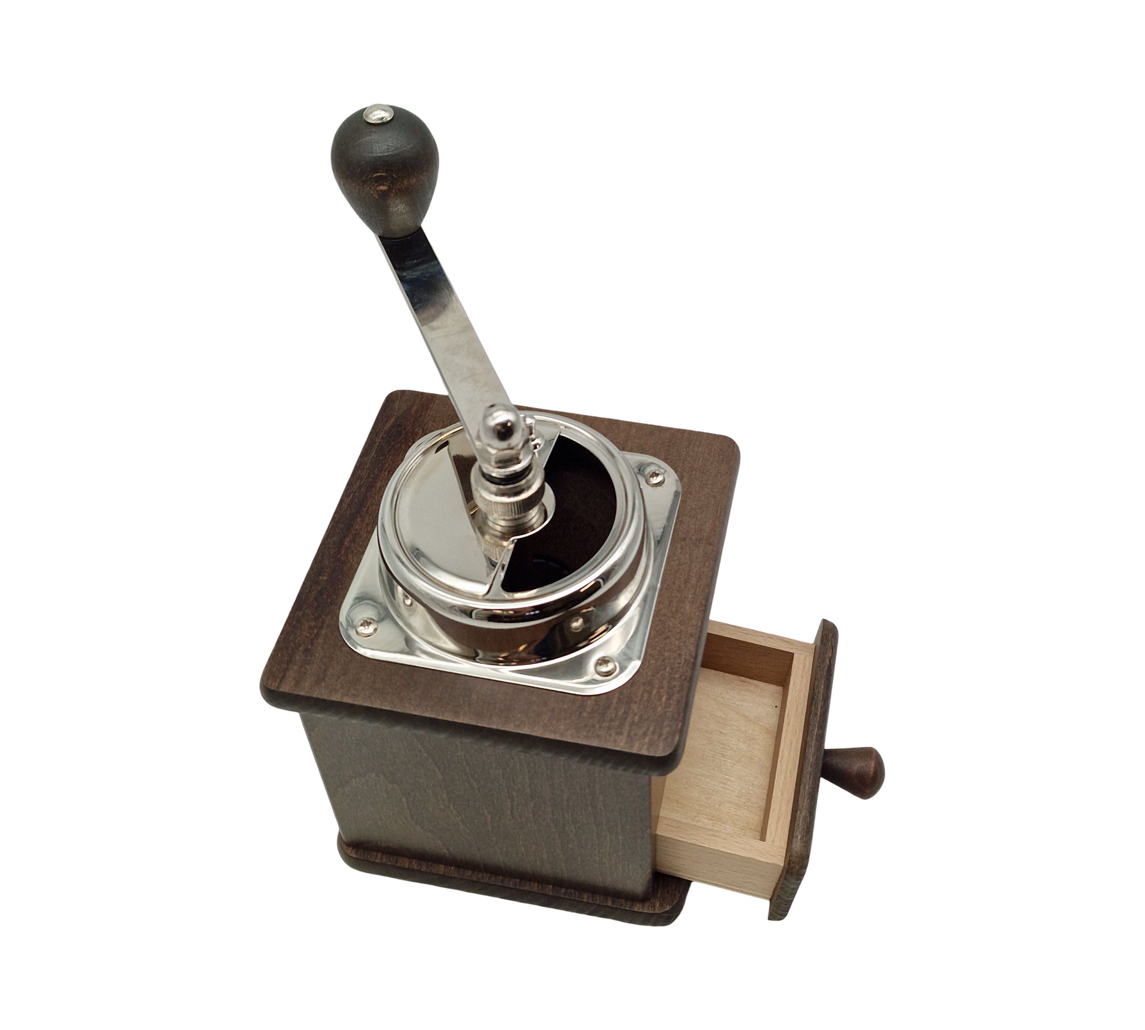 Zassenhaus Brasilia Kaffeemühle Holz 20x12,5x12 cm Dunkel