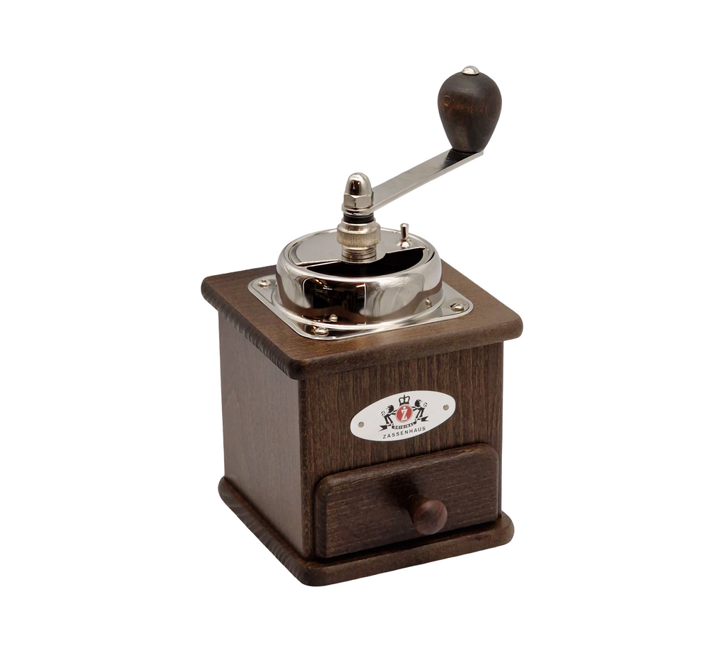 Zassenhaus Brasilia Kaffeemühle Holz 20x12,5x12 cm Dunkel