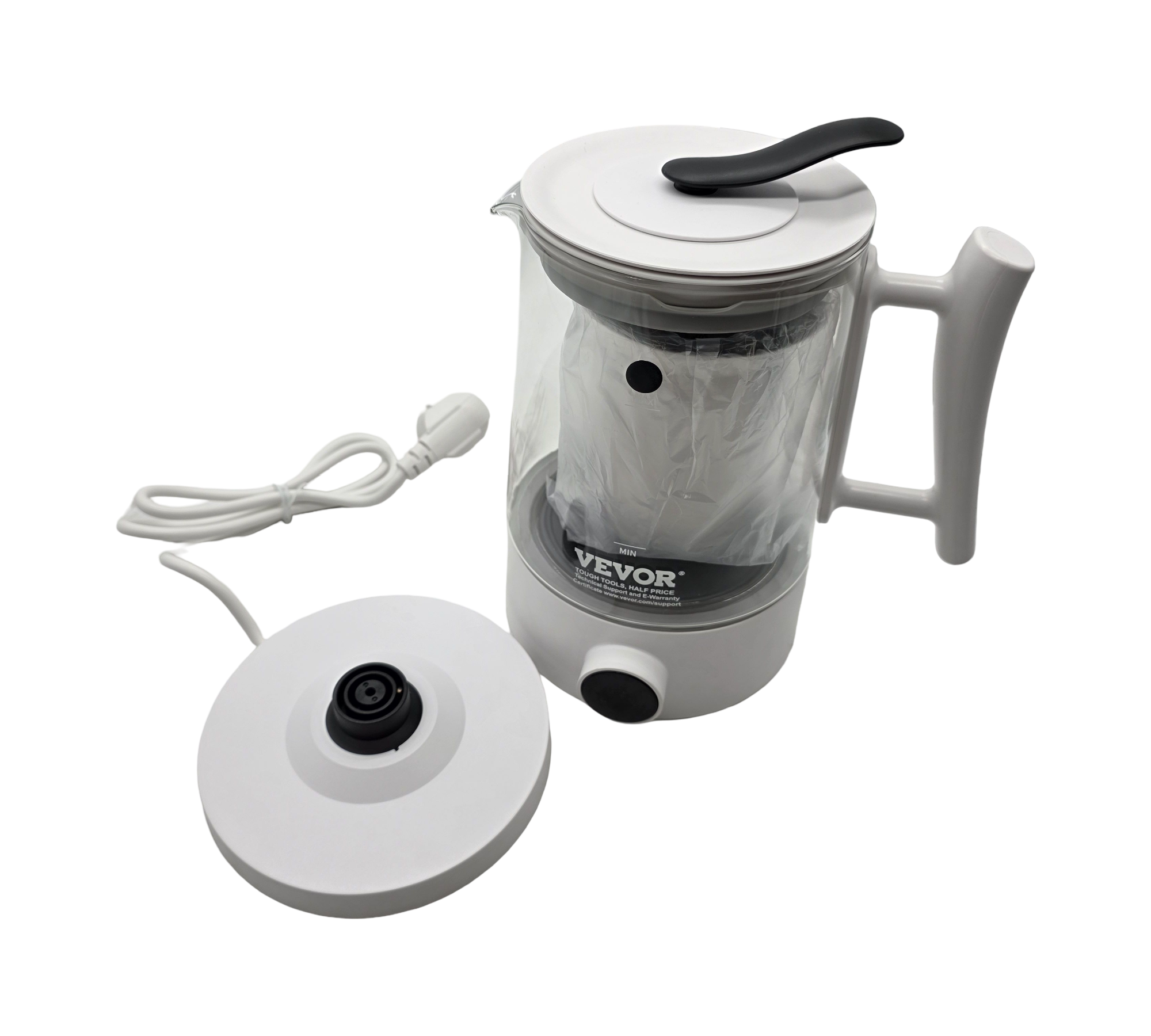 VEVOR Wasserstoff-Wasserkrug Generator 1,5 L SPE PEM Technologie