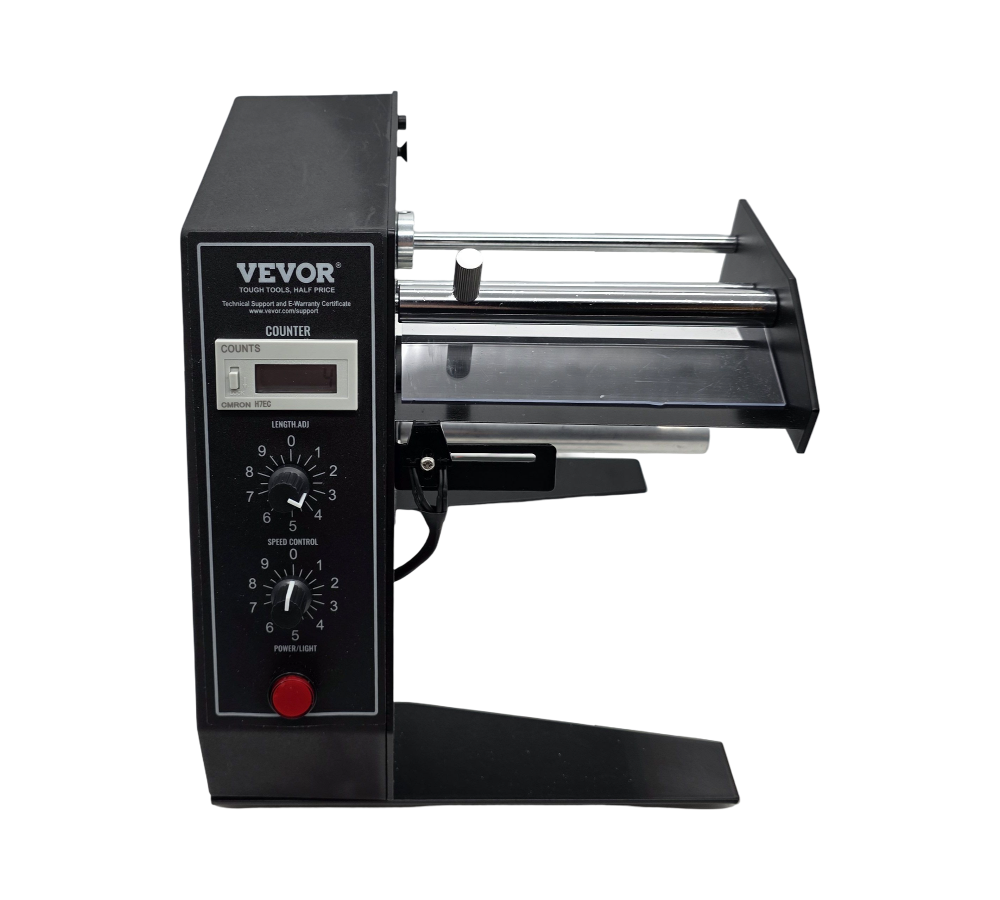 VEVOR Automatic Label Dispenser Label Separator 15-125mm 3-150mm