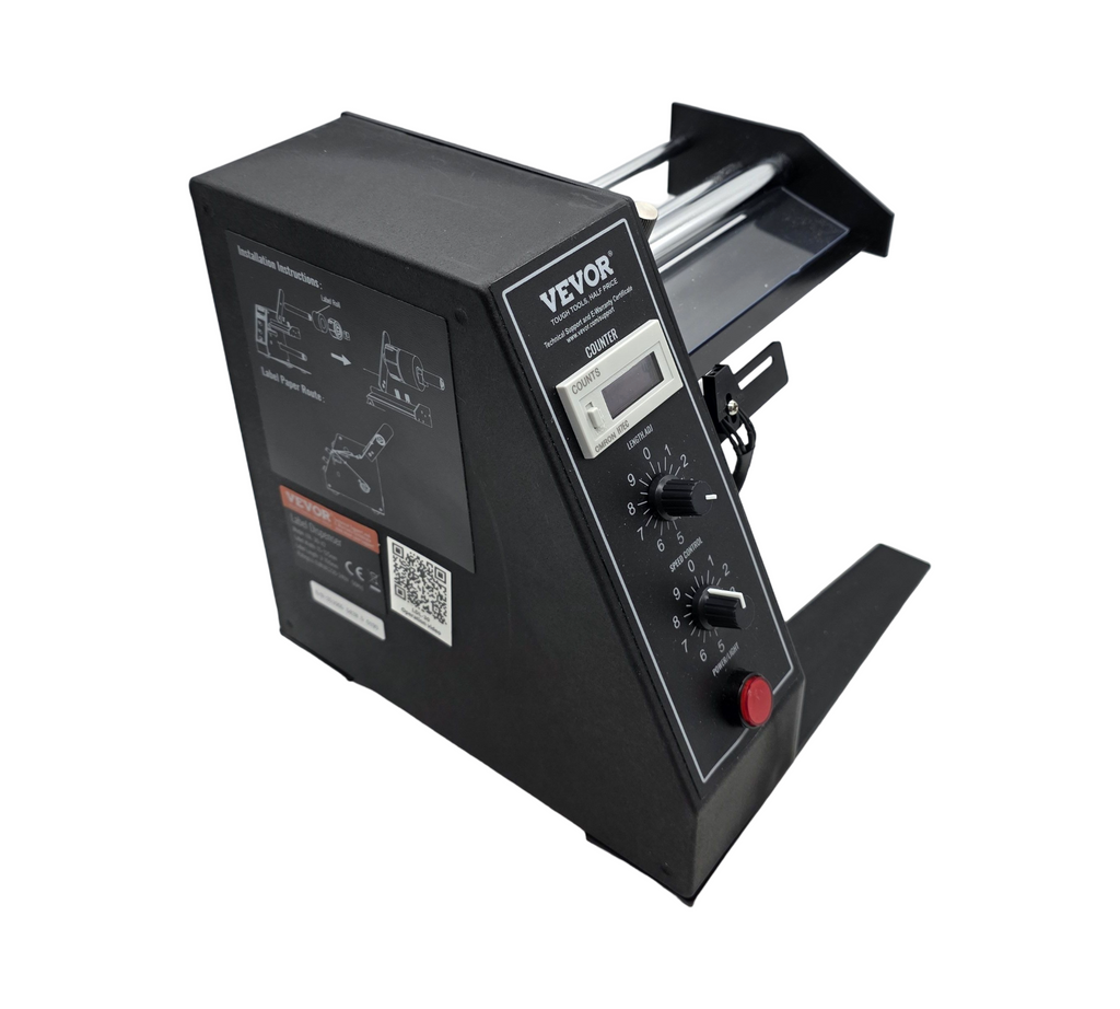 VEVOR Automatic Label Dispenser Label Separator 15-125mm 3-150mm