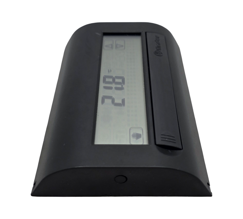 Finder 1C7190032007 Chronothermostat Touch Wandmontage Schwarz