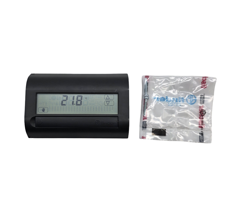 Finder 1C7190032007 Chronothermostat Touch Wandmontage Schwarz