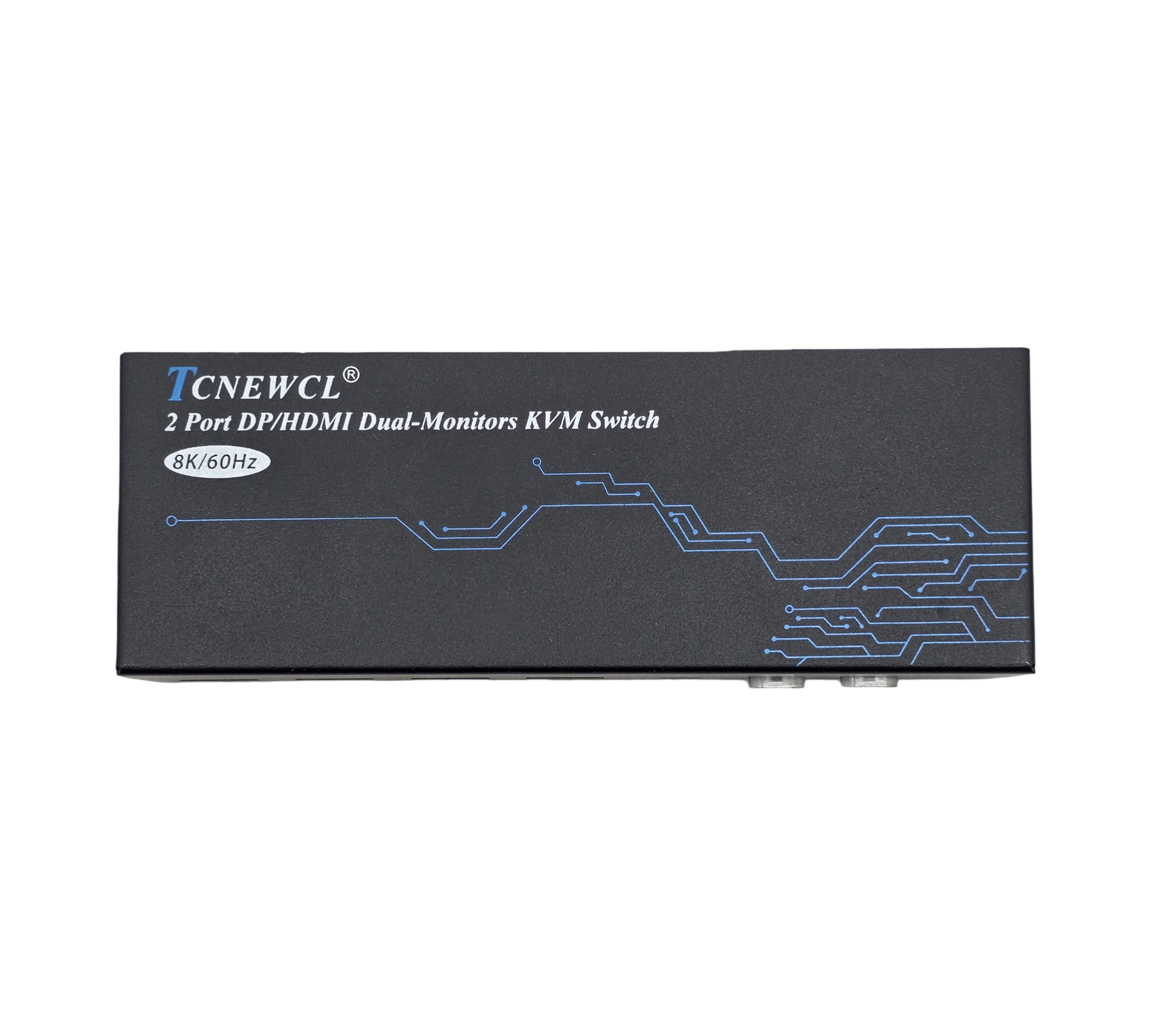 TCNEWCL HDMI DisplayPort KVM Switch 2 PC 2 Monitor 8K60 4K120 USB 3.0