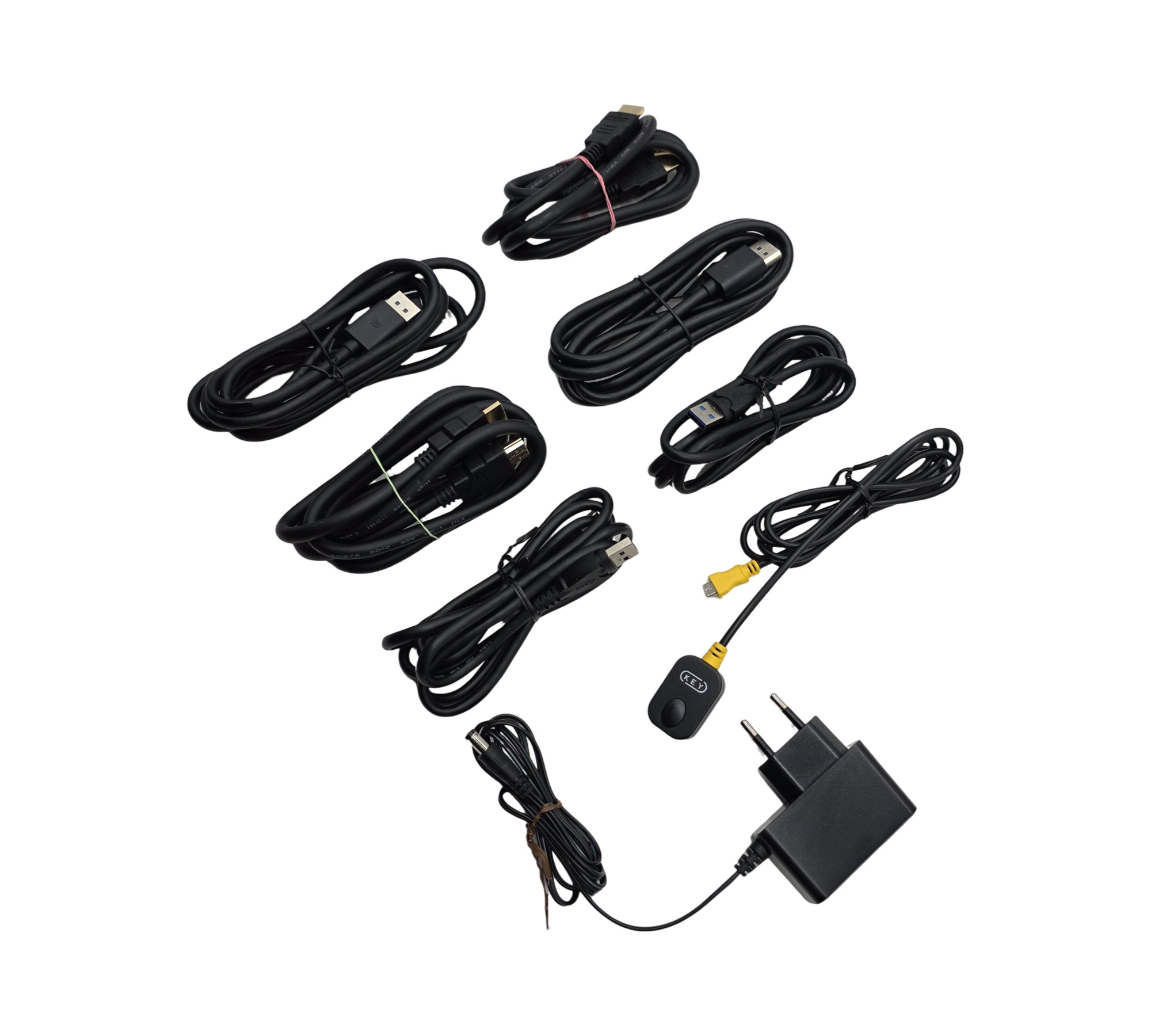 TCNEWCL HDMI DisplayPort KVM Switch 2 PC 2 Monitor 8K60 4K120 USB 3.0