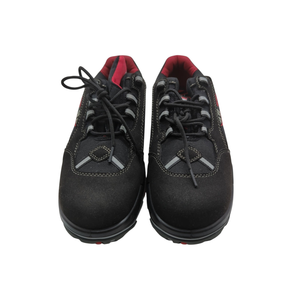 ELTEN Senex ESD S3S Sicherheitsschuhe Textil Gr. 43 Schwarz-Rot
