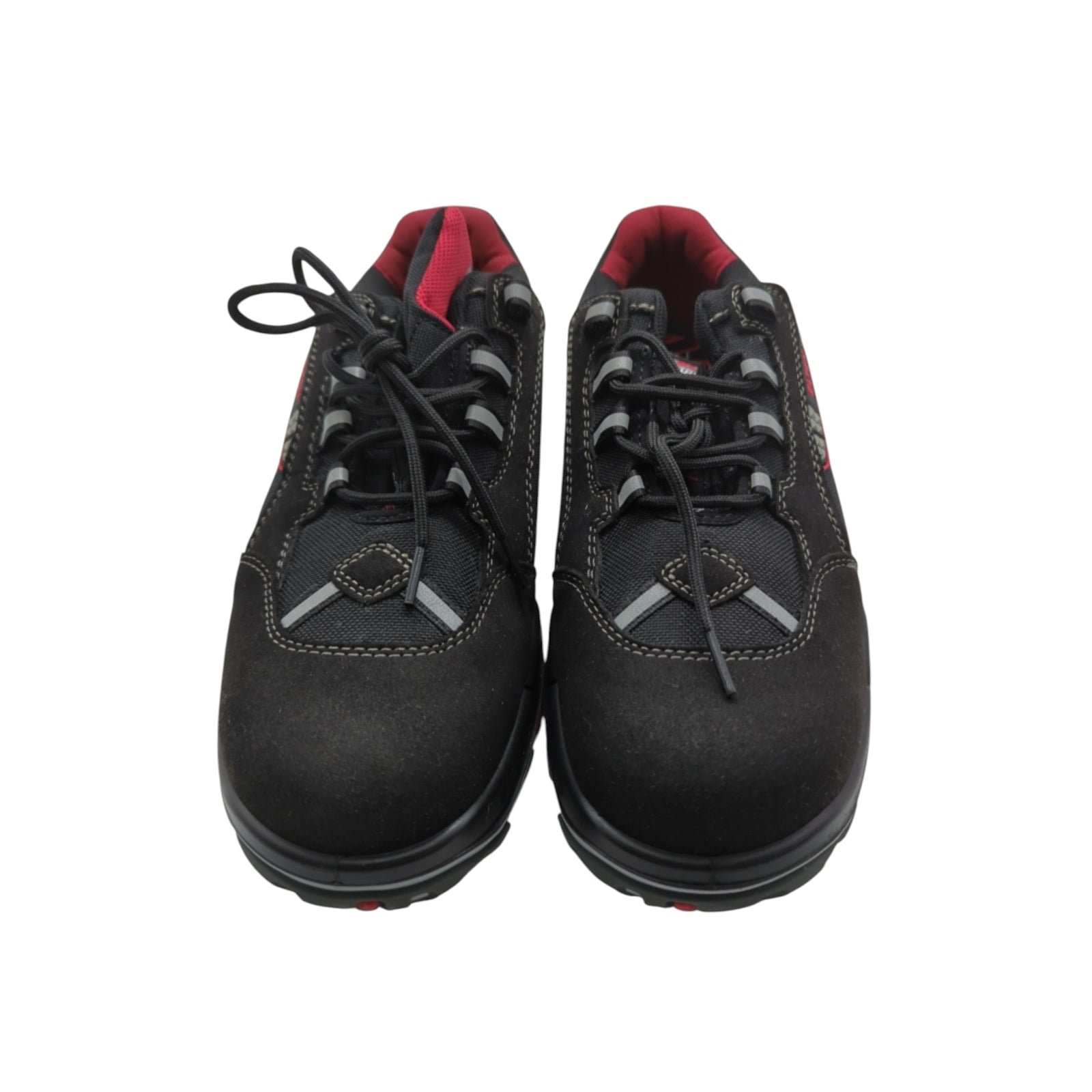 ELTEN Senex ESD S3S Sicherheitsschuhe Textil Gr. 43 Schwarz-Rot