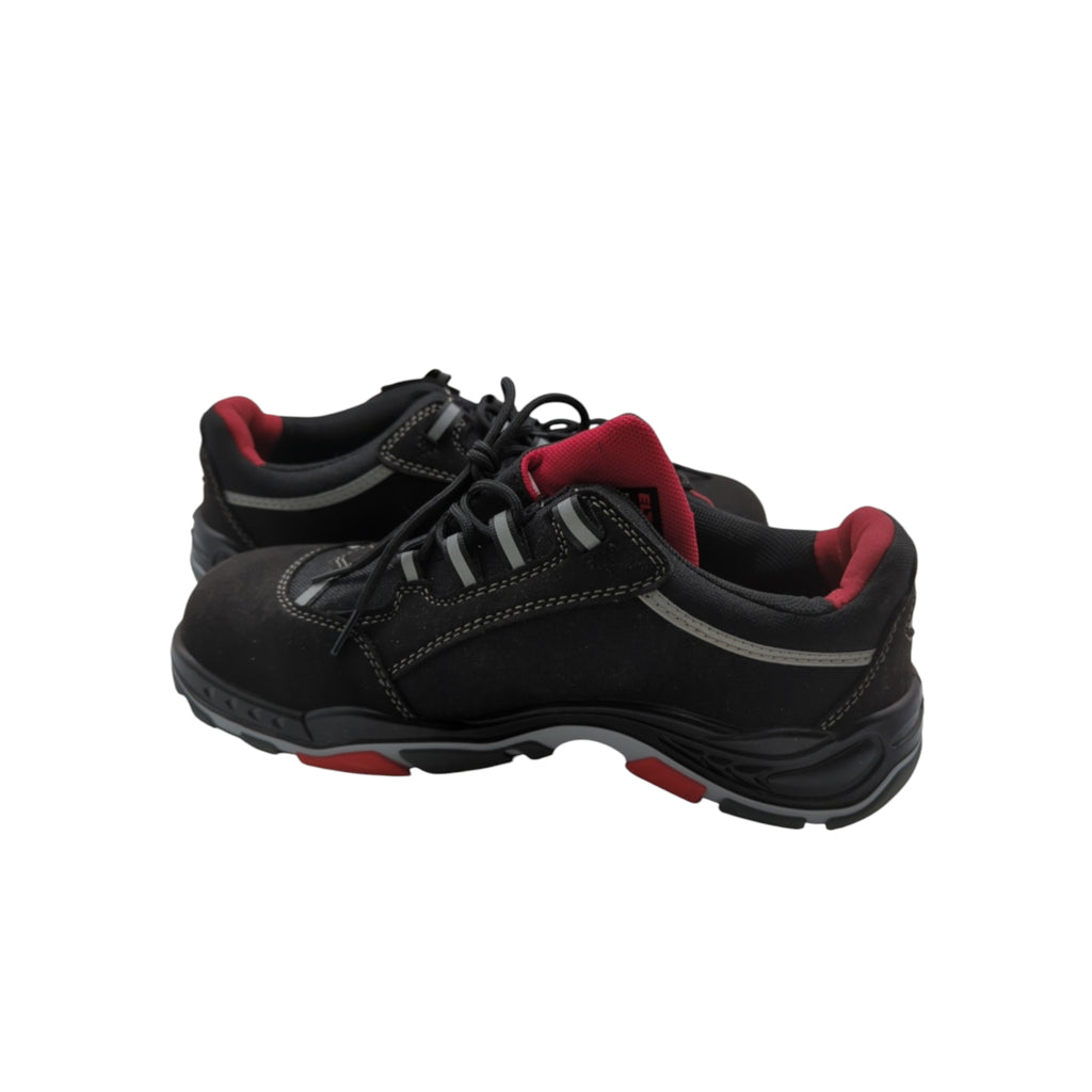 ELTEN Senex ESD S3S Sicherheitsschuhe Textil Gr. 43 Schwarz-Rot