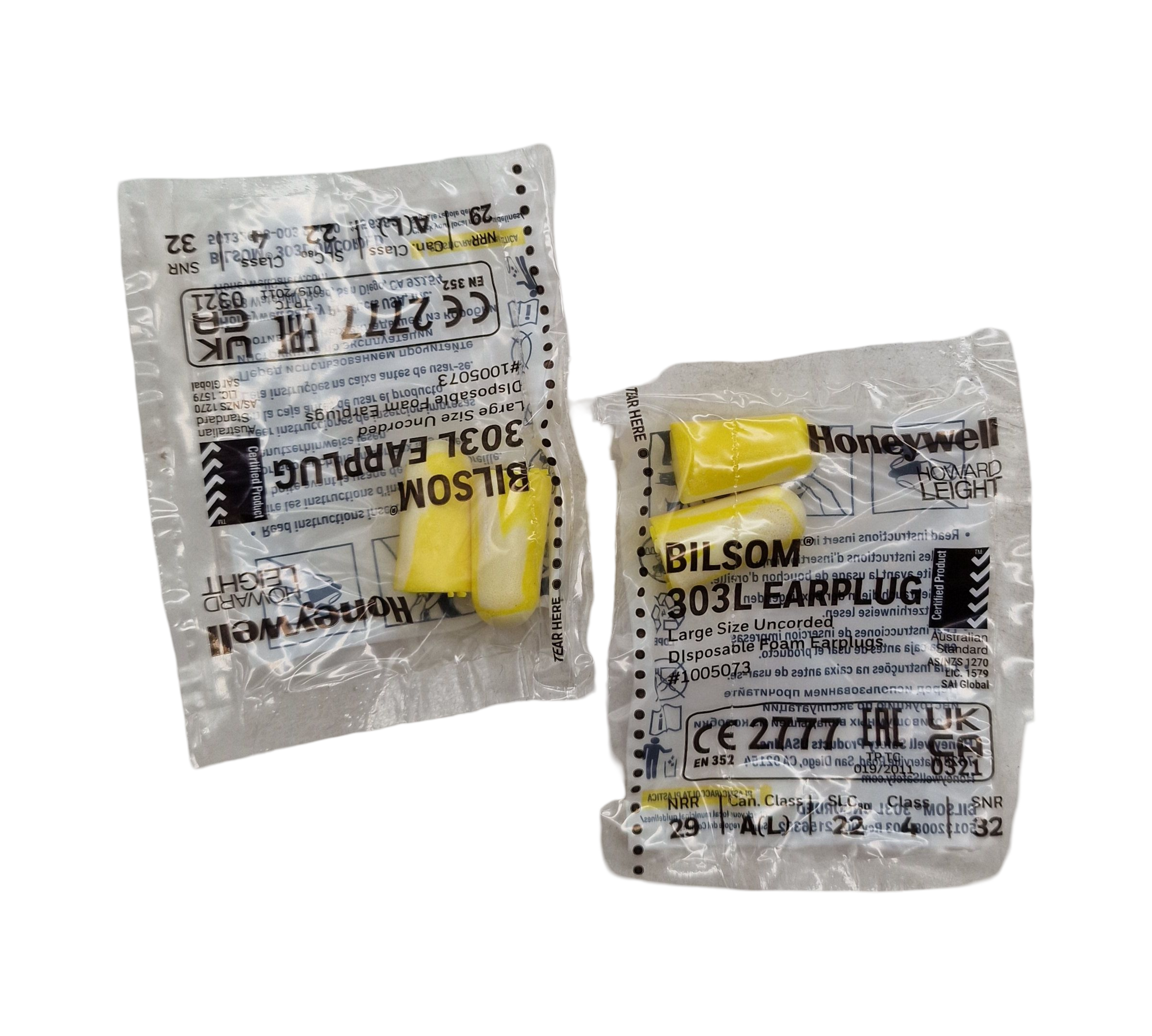 Honeywell Howard Leight Bilsom 303 Ohrstöpsel 1005073 200 Paar