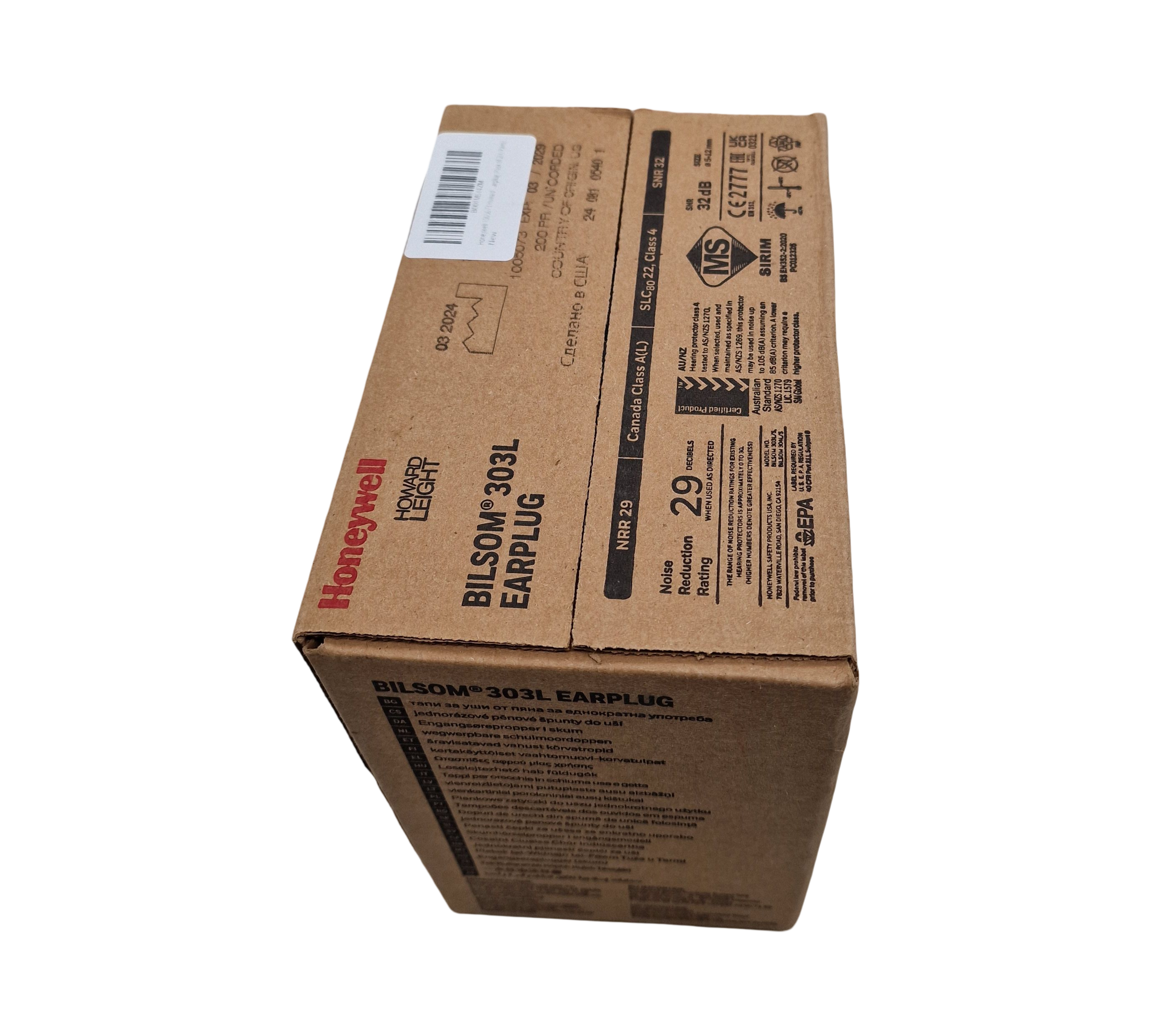 Honeywell Howard Leight Bilsom 303 Ohrstöpsel 1005073 200 Paar
