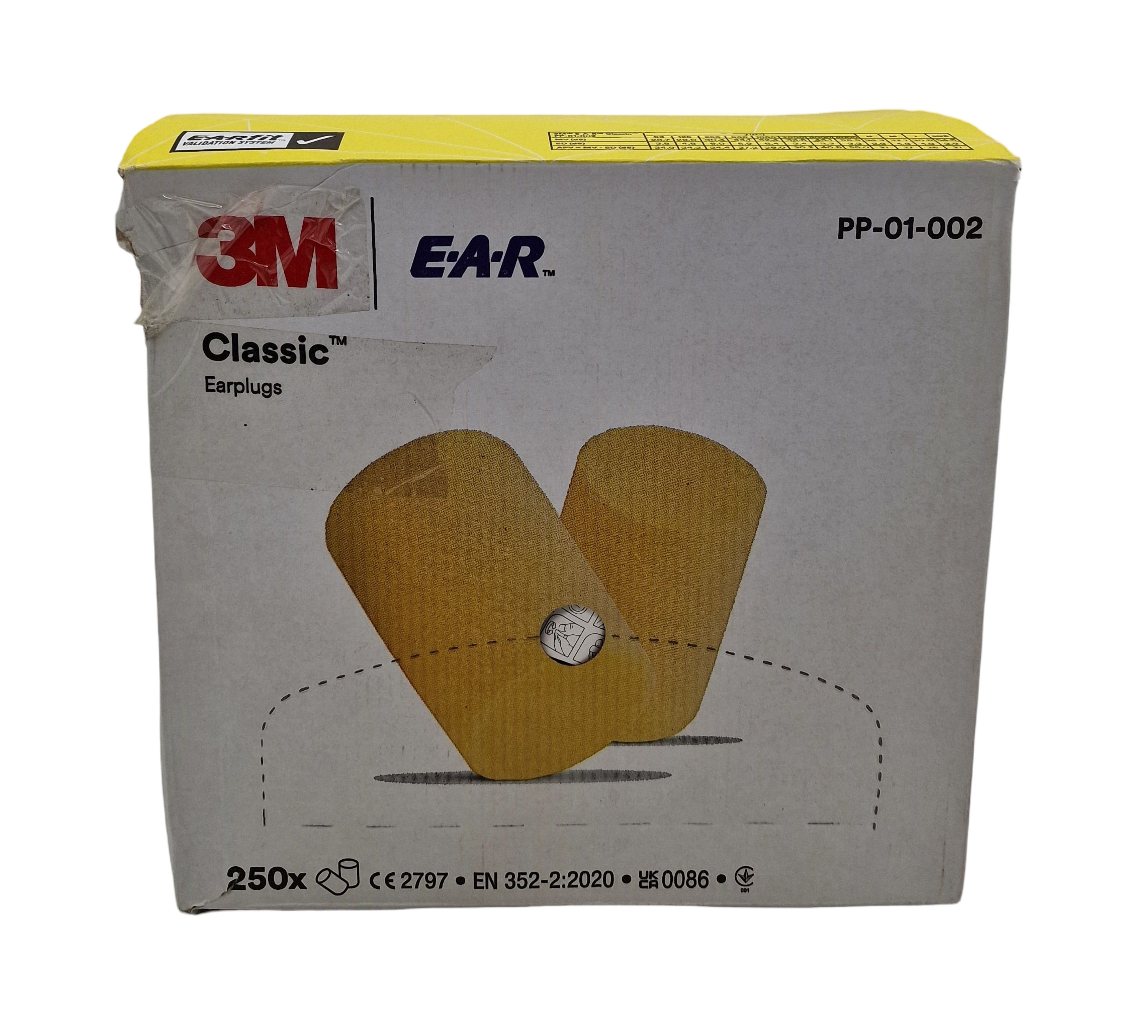 3M PP-01-002 Papieretui 250 Paar Packung