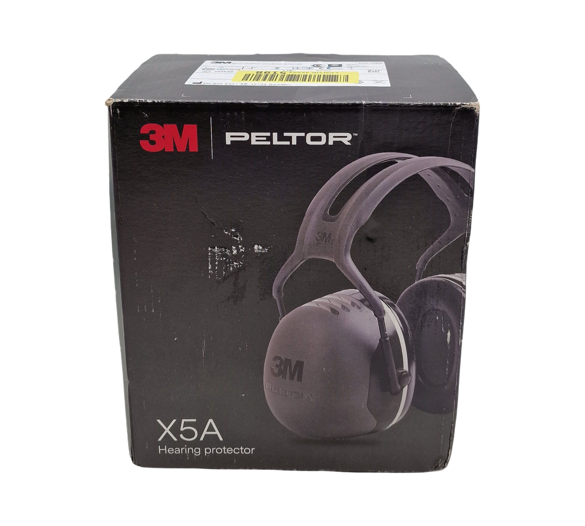 3M PELTOR X5A Kapselgehörschutz Serie X SNR 37 dB Schwarz