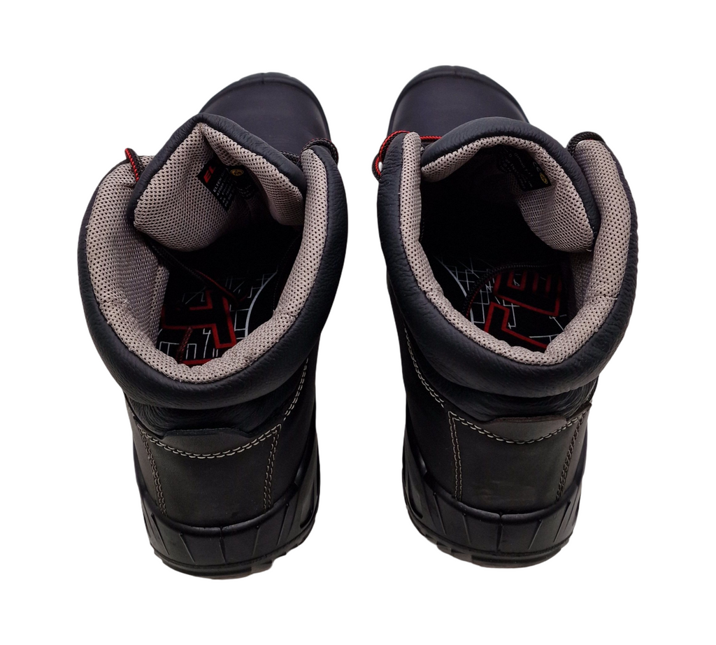 ELTEN LAURENZO PU Mid S3 Sicherheitsschuhe Gr. 46 Schwarz
