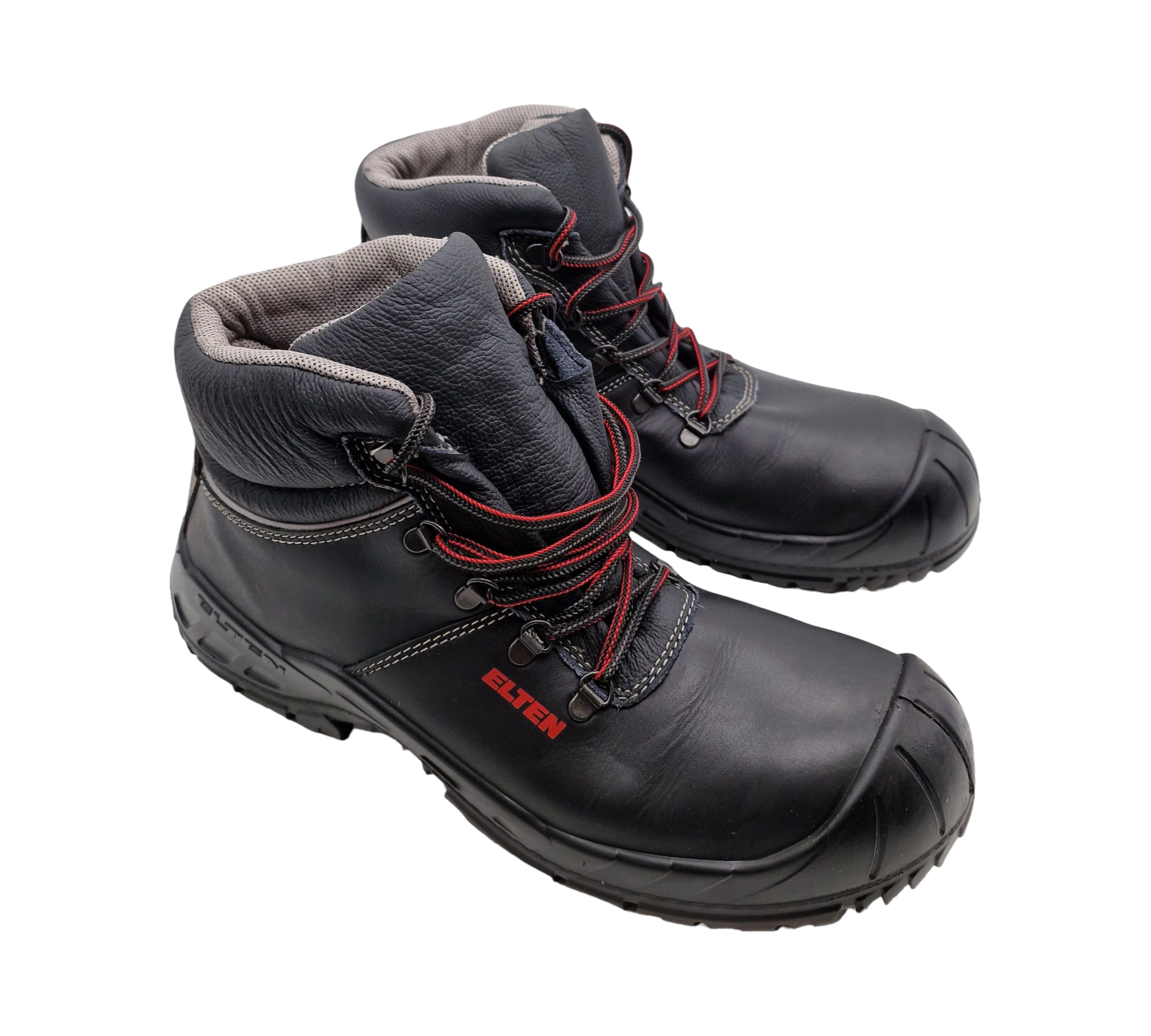 ELTEN LAURENZO PU Mid S3 Sicherheitsschuhe Gr. 46 Schwarz