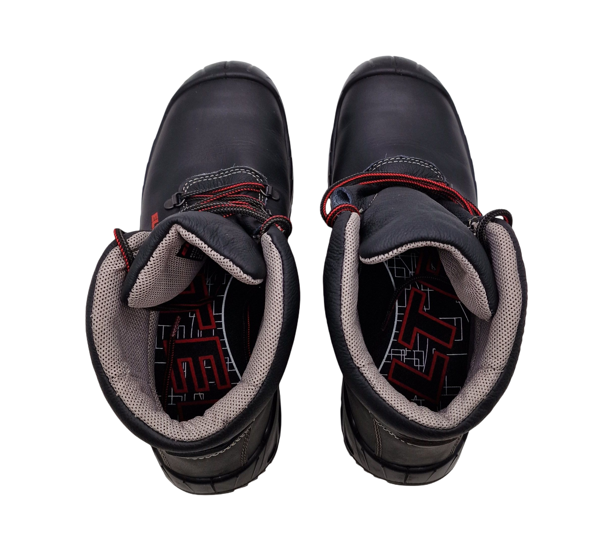 ELTEN LAURENZO PU Mid S3 Sicherheitsschuhe Gr. 46 Schwarz