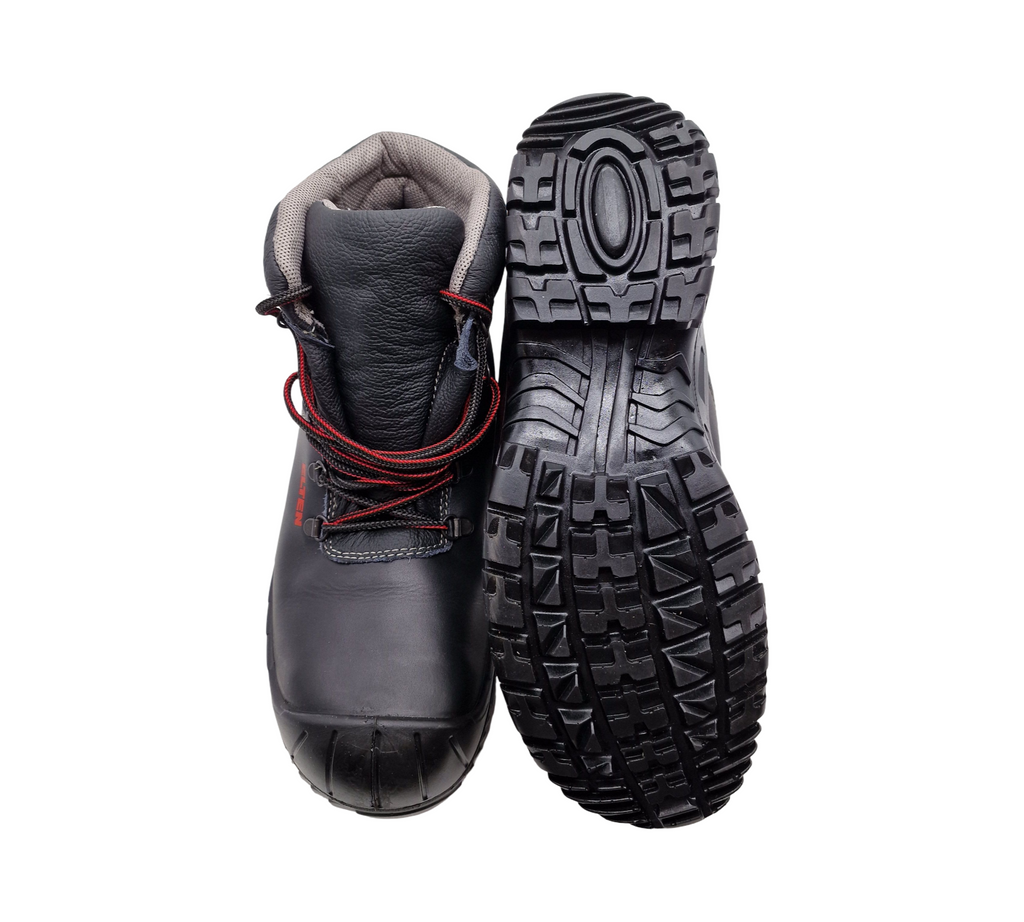 ELTEN LAURENZO PU Mid S3 Sicherheitsschuhe Gr. 46 Schwarz