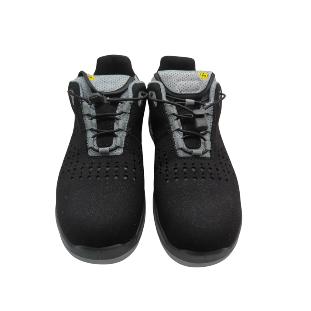 ELTEN Impulse Grey Low ESD S1 Sicherheitsschuhe Gr. 42 Schwarz
