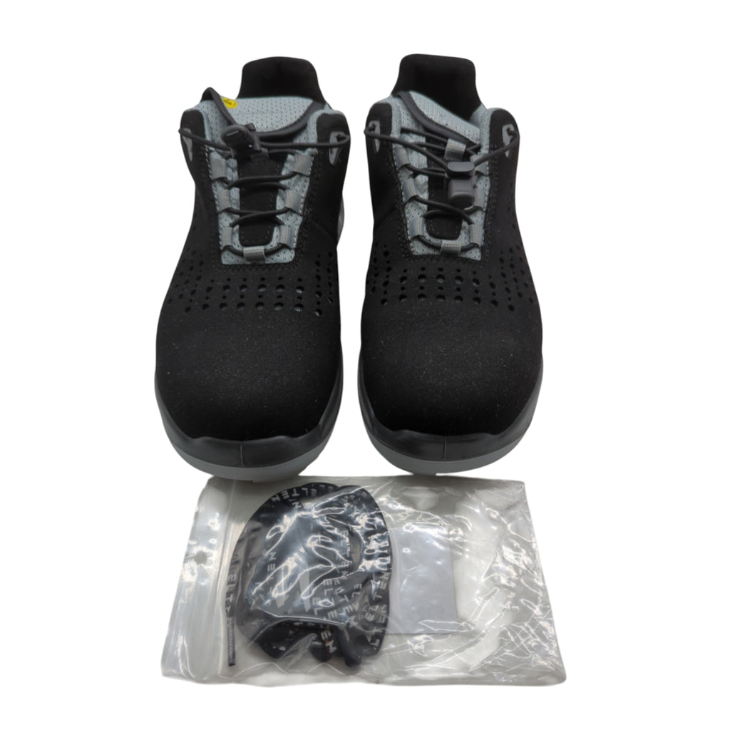 ELTEN Impulse Grey Low ESD S1 Sicherheitsschuhe Gr. 42 Schwarz