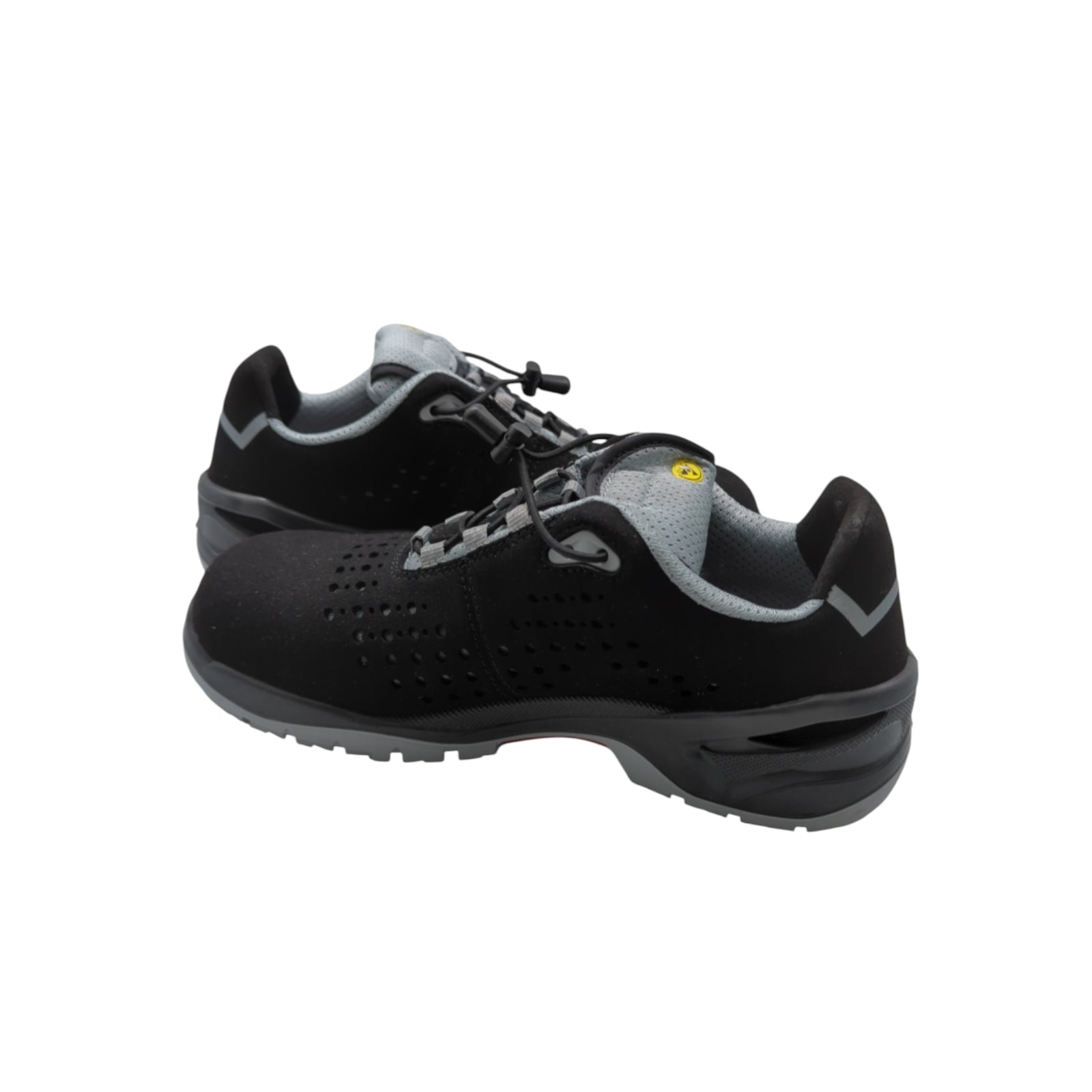 ELTEN Impulse Grey Low ESD S1 Sicherheitsschuhe Gr. 42 Schwarz