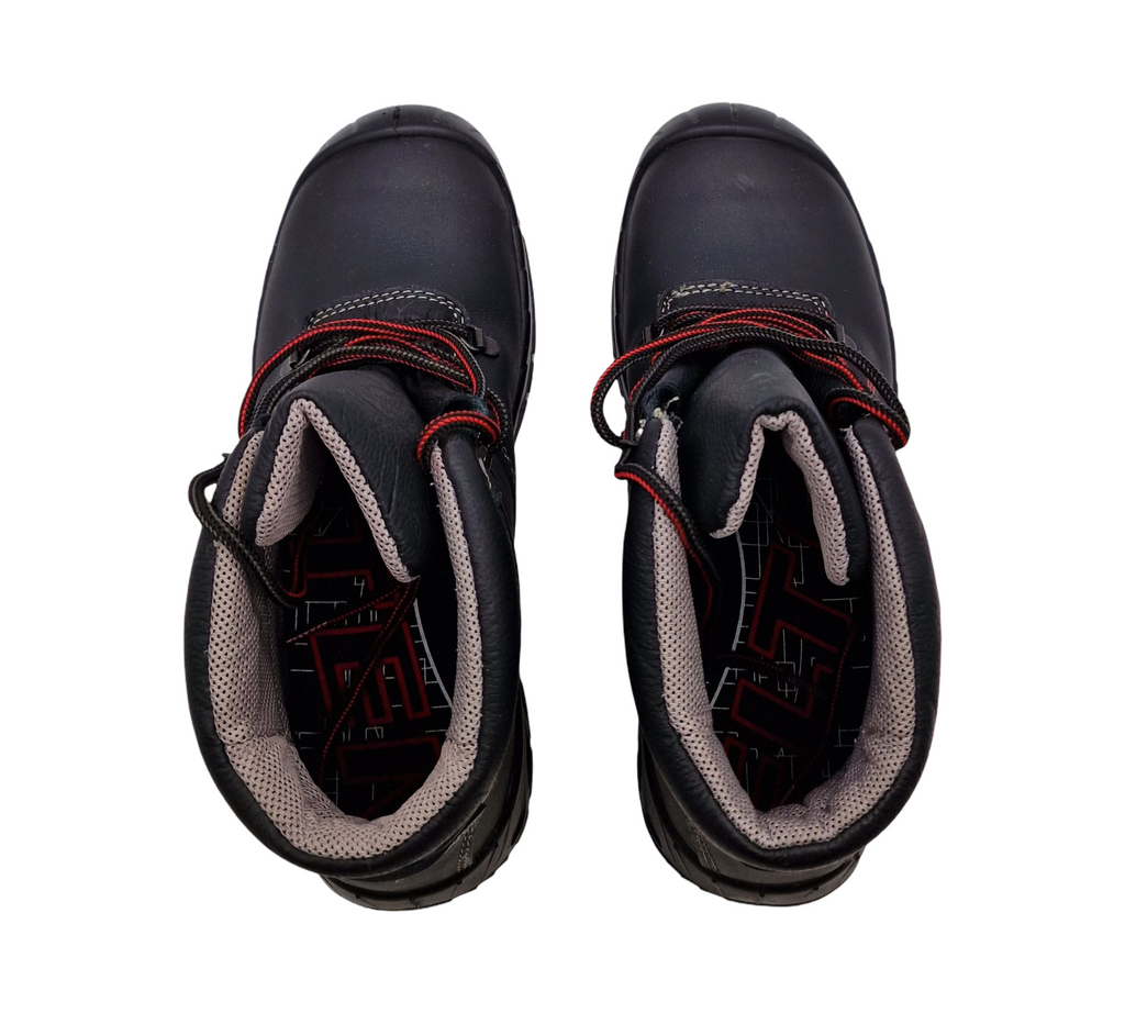 ELTEN Renzo Mid ESD S3 Sicherheitsschuhe Leder Gr. 41 Schwarz