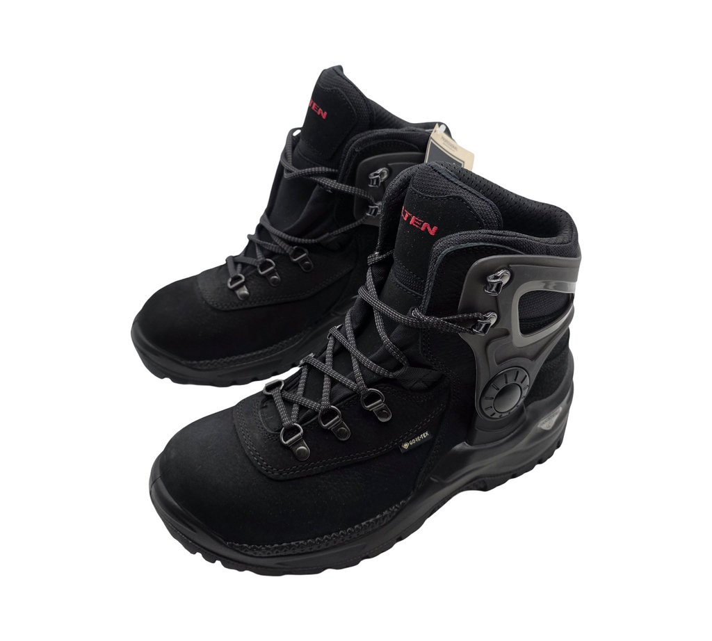 ELTEN FUSION GTX Sicherheitsschuhe S3 CI Stahlkappe Gr. 40 Schwarz