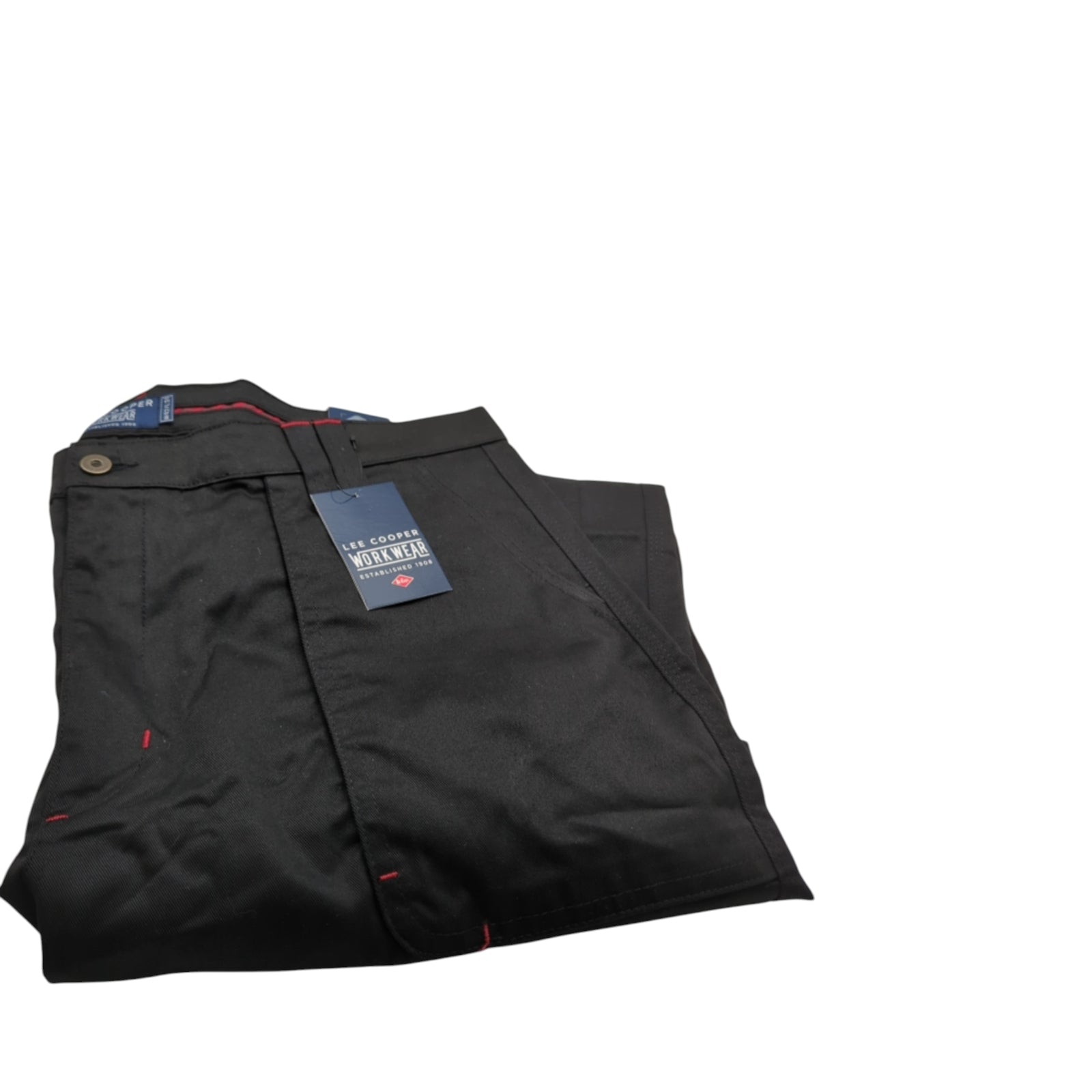 Lee Cooper LCPNT206 Arbeitshose Herren Multi Pocket W42 L31 Schwarz