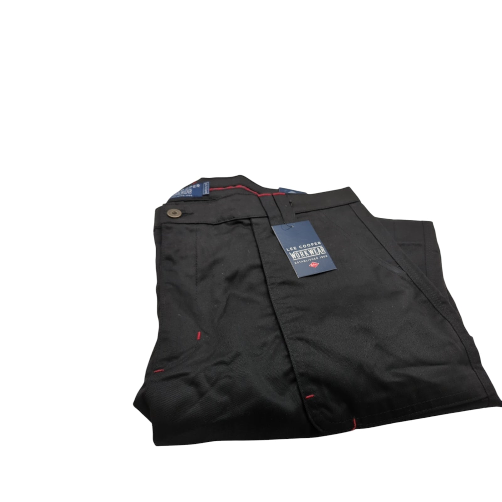 Lee Cooper LCPNT206 Arbeitshose Herren Multi Pocket W42 L31 Schwarz