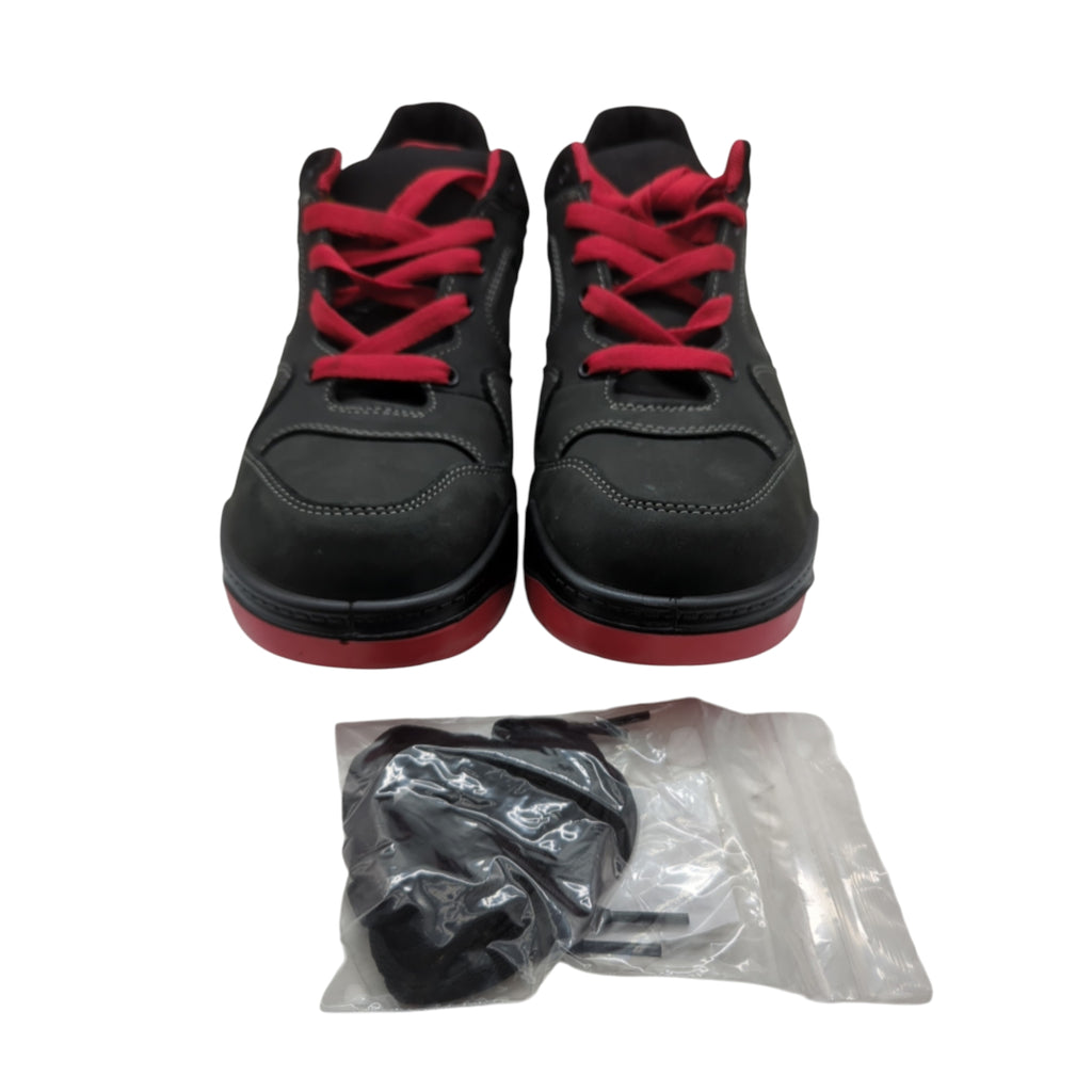 ELTEN Maverick Low S3S Sicherheitsschuhe Gr. 47 Schwarz-Rot